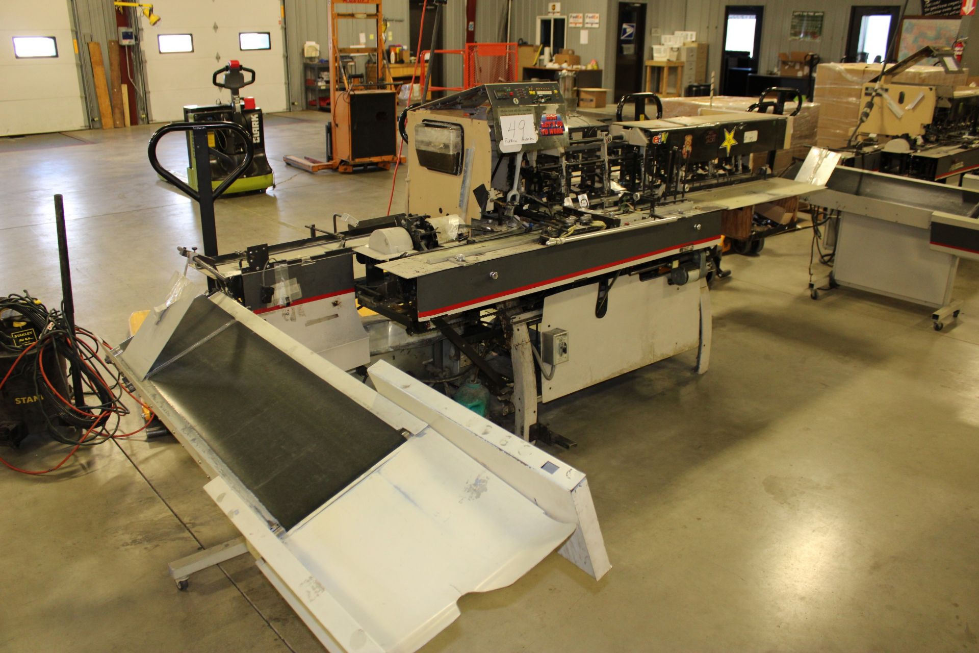 Bell & Howell Mailstar 400 Envelope Inserter Line