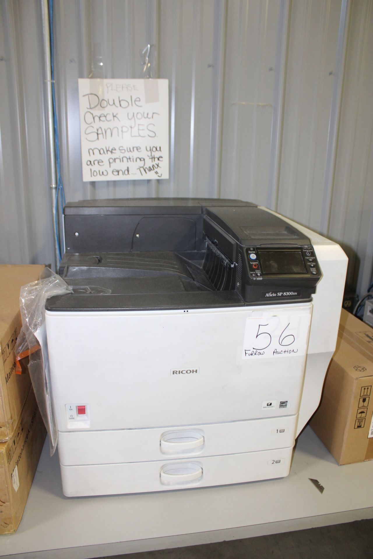 Ricoh Aficio SP8300DN Printer