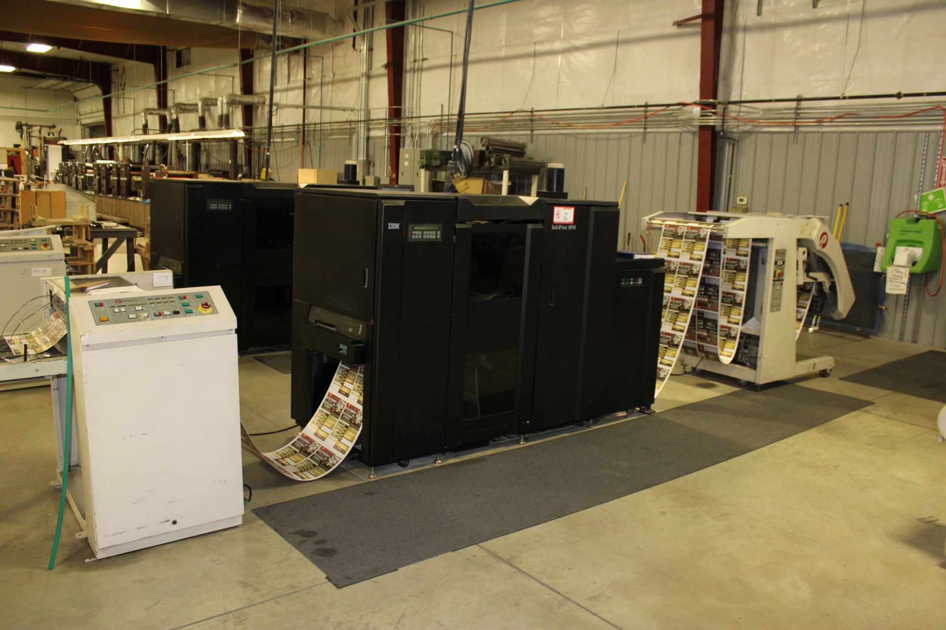 IBM Info Print 4000 Laser Printer and 1500lb Capacity