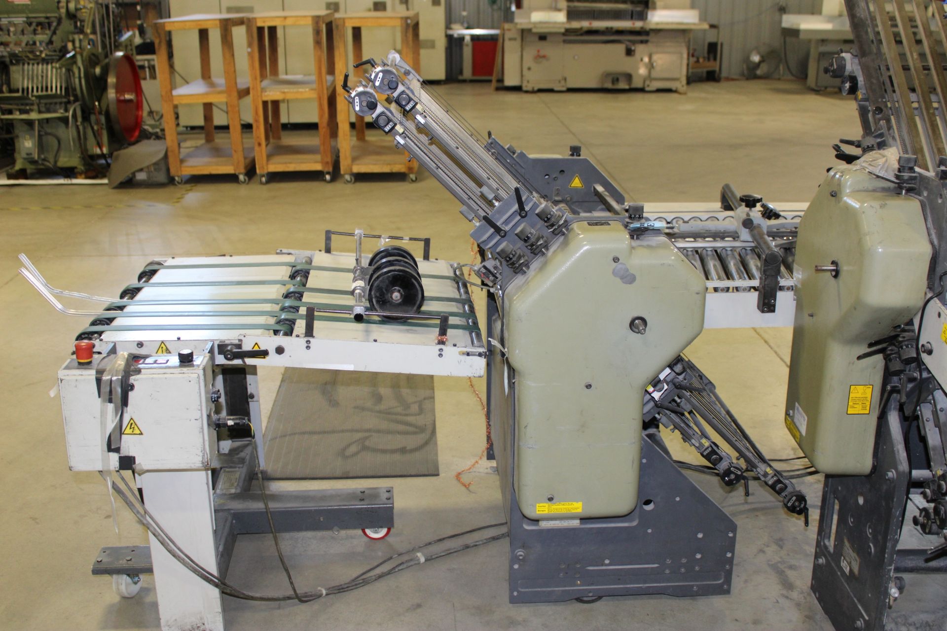 Heidelberg Stahl Folder & Stacker Model S1426D-4-PAR-3 Continuous Feeder s/n 1410F0028 and Stahl - Image 4 of 5