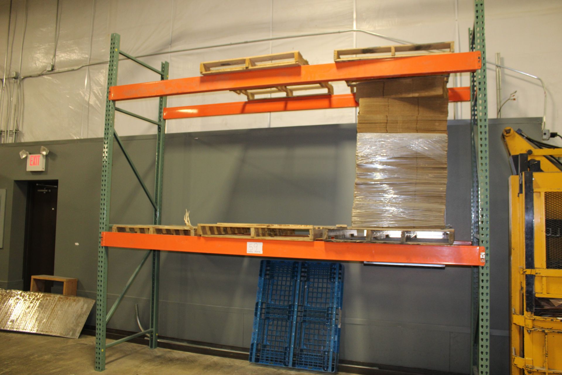 (3) Sections of Pallet Racking, 144" x 42" x 144"