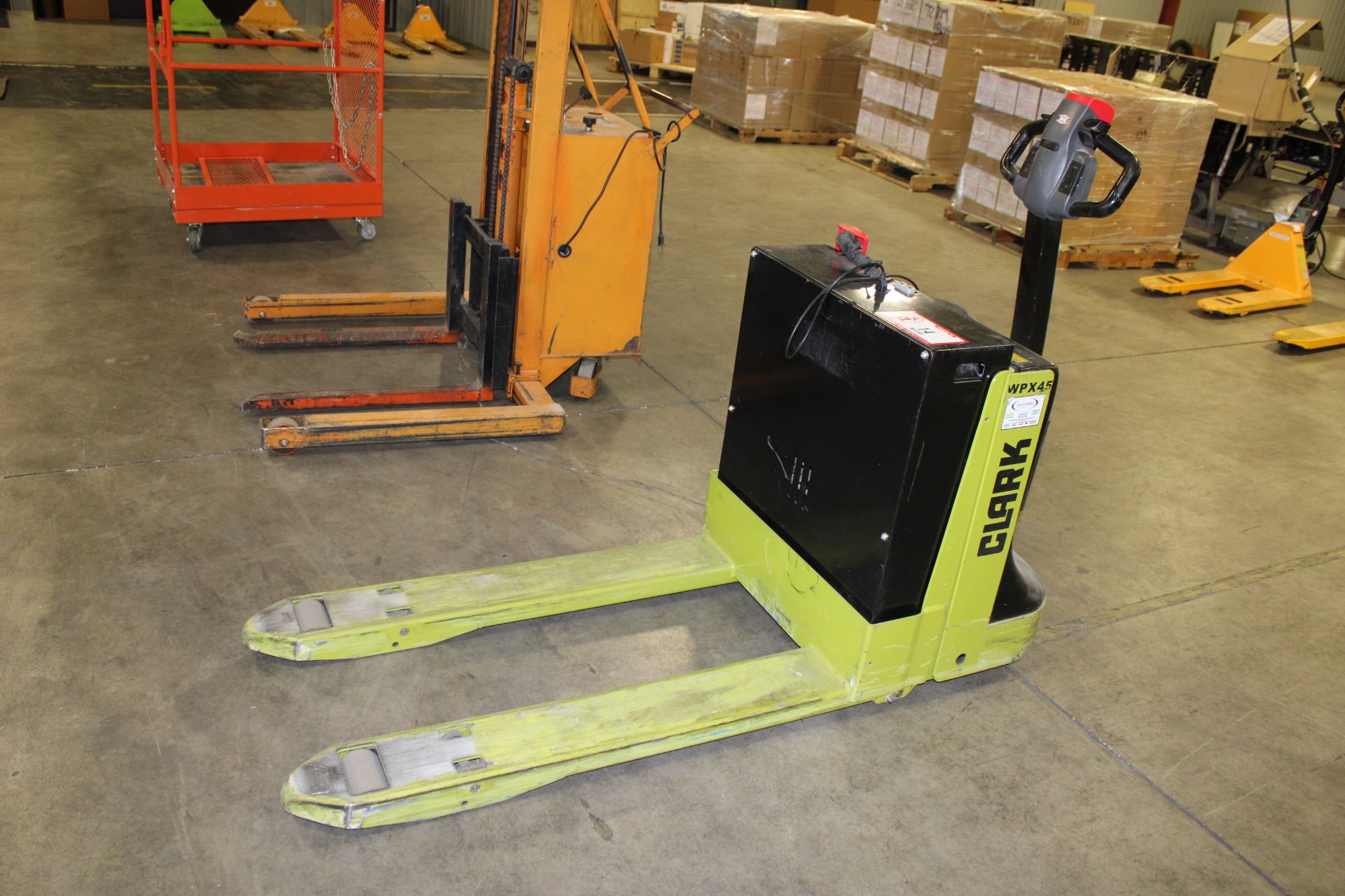 Clark WPX45 4500lb Capacity 24 Volt Electric Pallet Jack and Onboard Charger