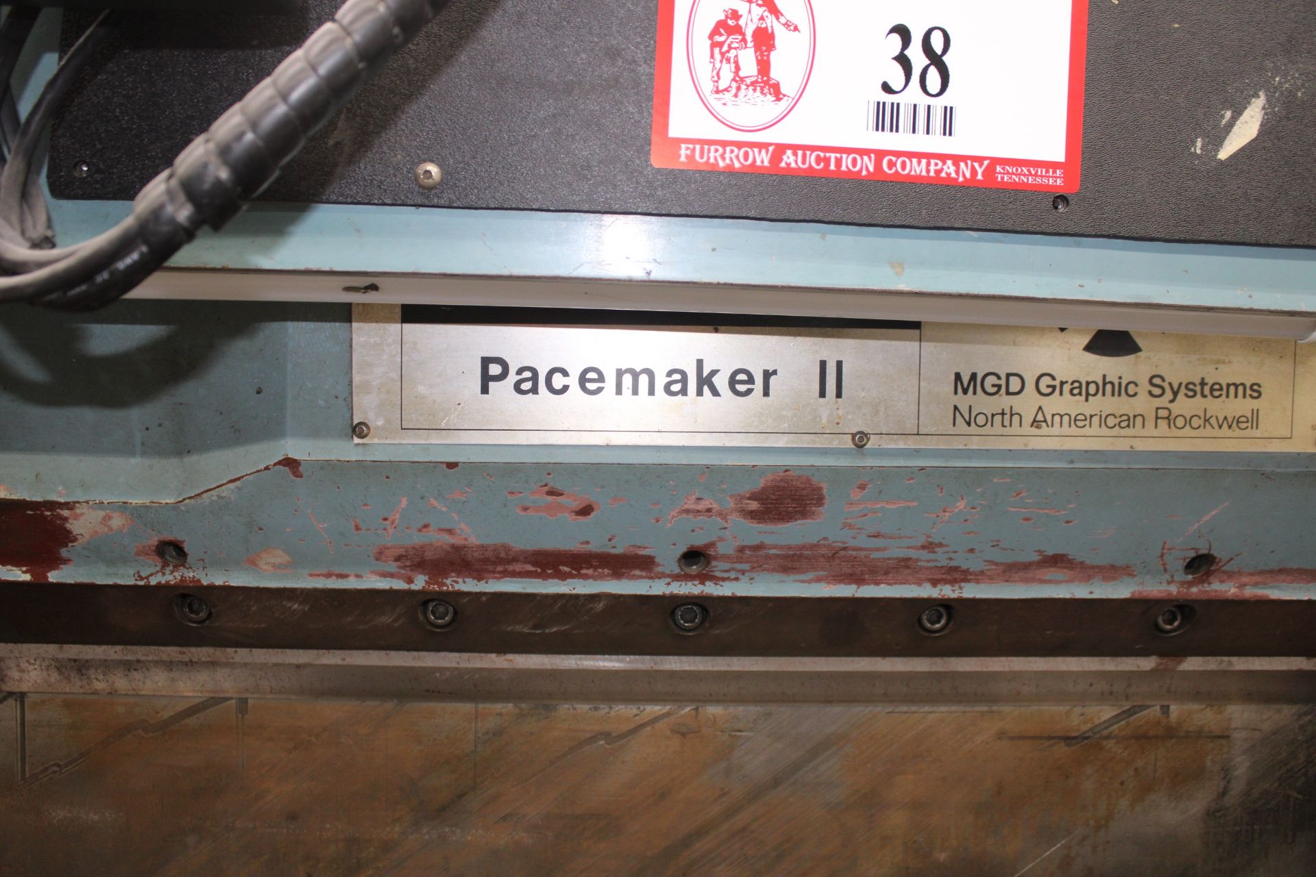 Lawson PaceMaker II Cutter - North American Rockwell MGD Graphic Systems MiroCut GMS CB1549 - Image 2 of 3