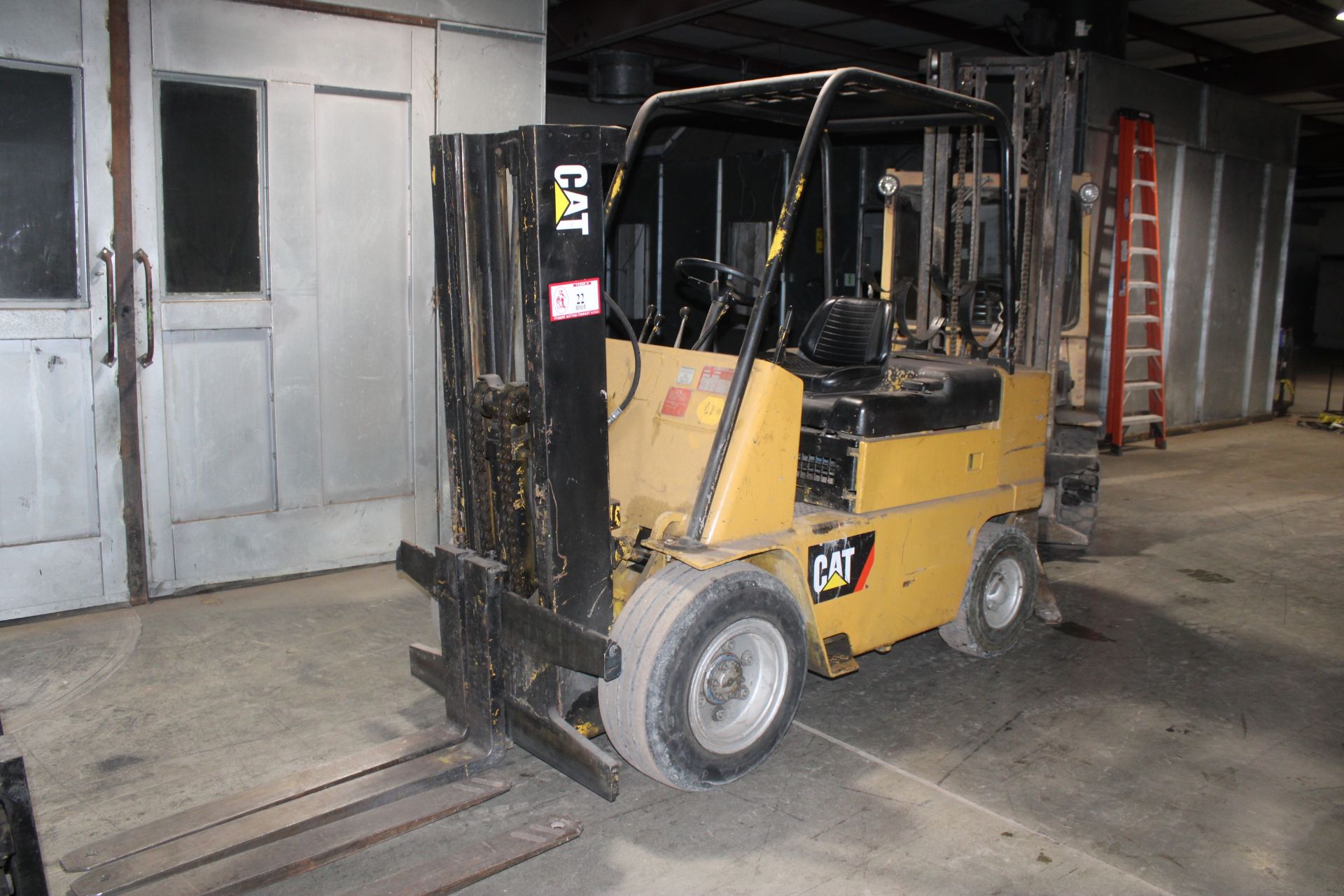 CAT V60B Forklift, 6,000lb Capacity, 156" Lift