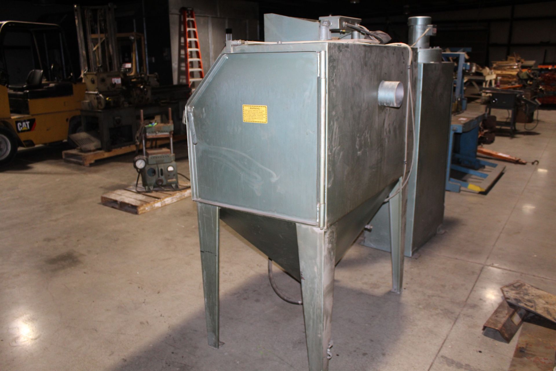 Universal Sand Blast Cabinet Model 4830S-DC100 w/ Dust Collector - Image 2 of 2