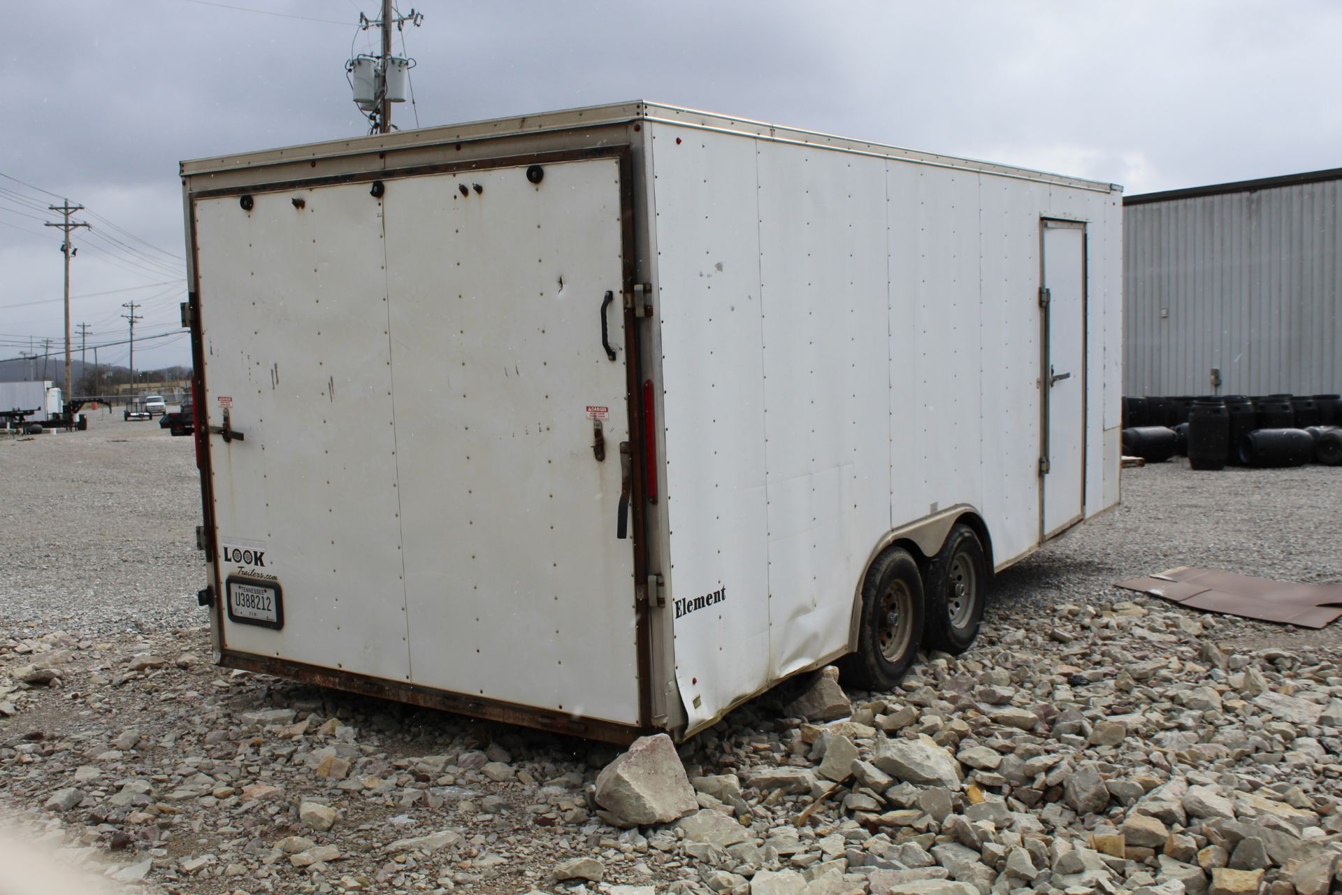 2012 Look Enclosed Trailer 18' x 8' Vin 53BTE2029CU003926 - Title - Image 3 of 4