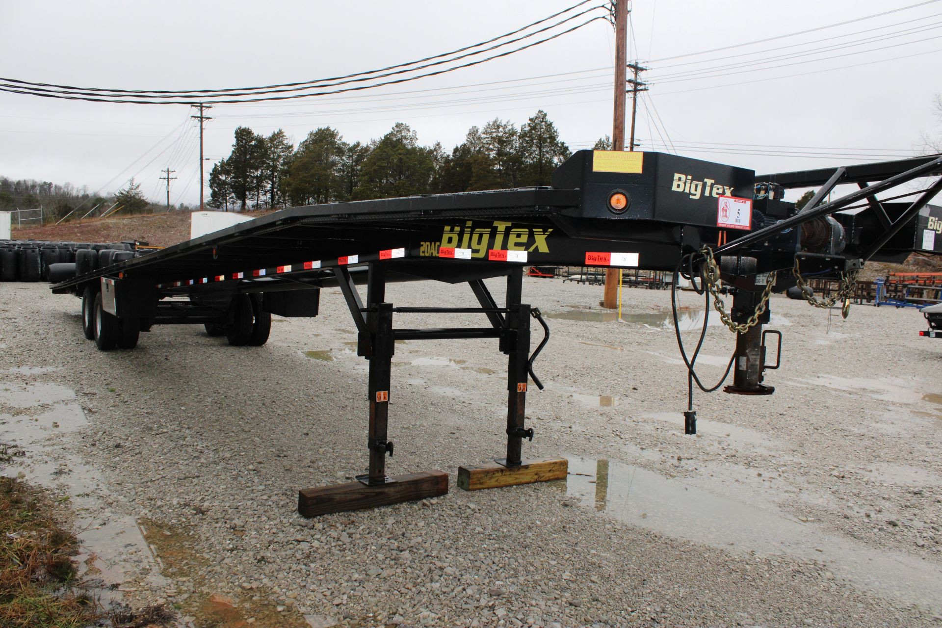 2016 Big Tex 20AC-51 Car Hauler, Dual Tandem, 20,000 GVWR, Gooseneck Pull w/ Winch, Vin - Image 2 of 2