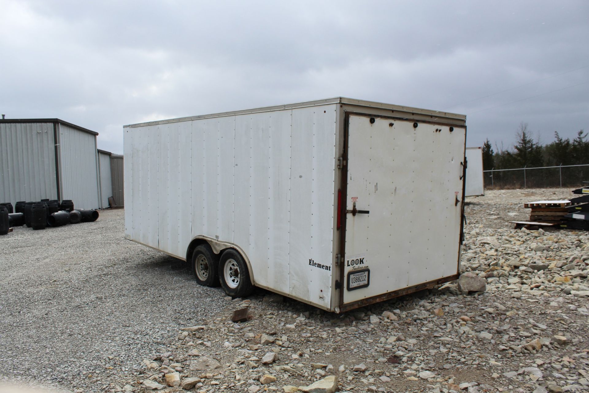 2012 Look Enclosed Trailer 18' x 8' Vin 53BTE2029CU003926 - Title - Image 2 of 4