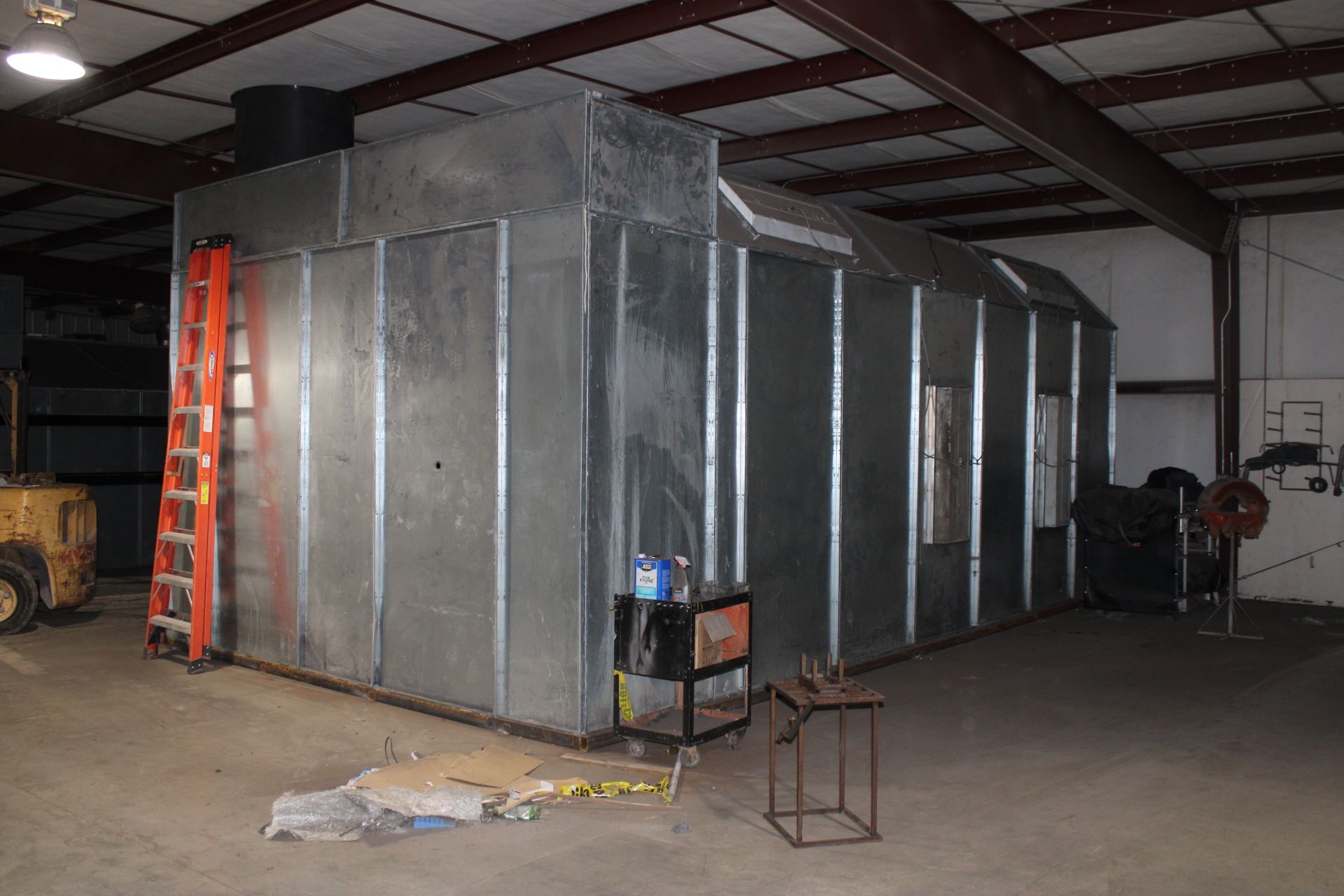 28' x 14' 6" x 11' 6" Paint Booth NOTE: $300 to dismantle and palletize - Image 2 of 2