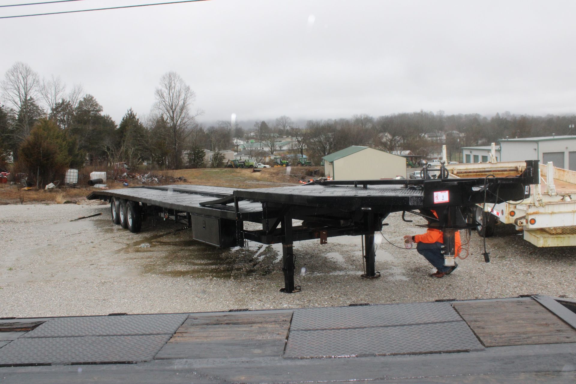 2007 Take 4 53' Gooseneck Trailer, 24,000lb Capacity, VIN 1T9TS50397B540194 - Title