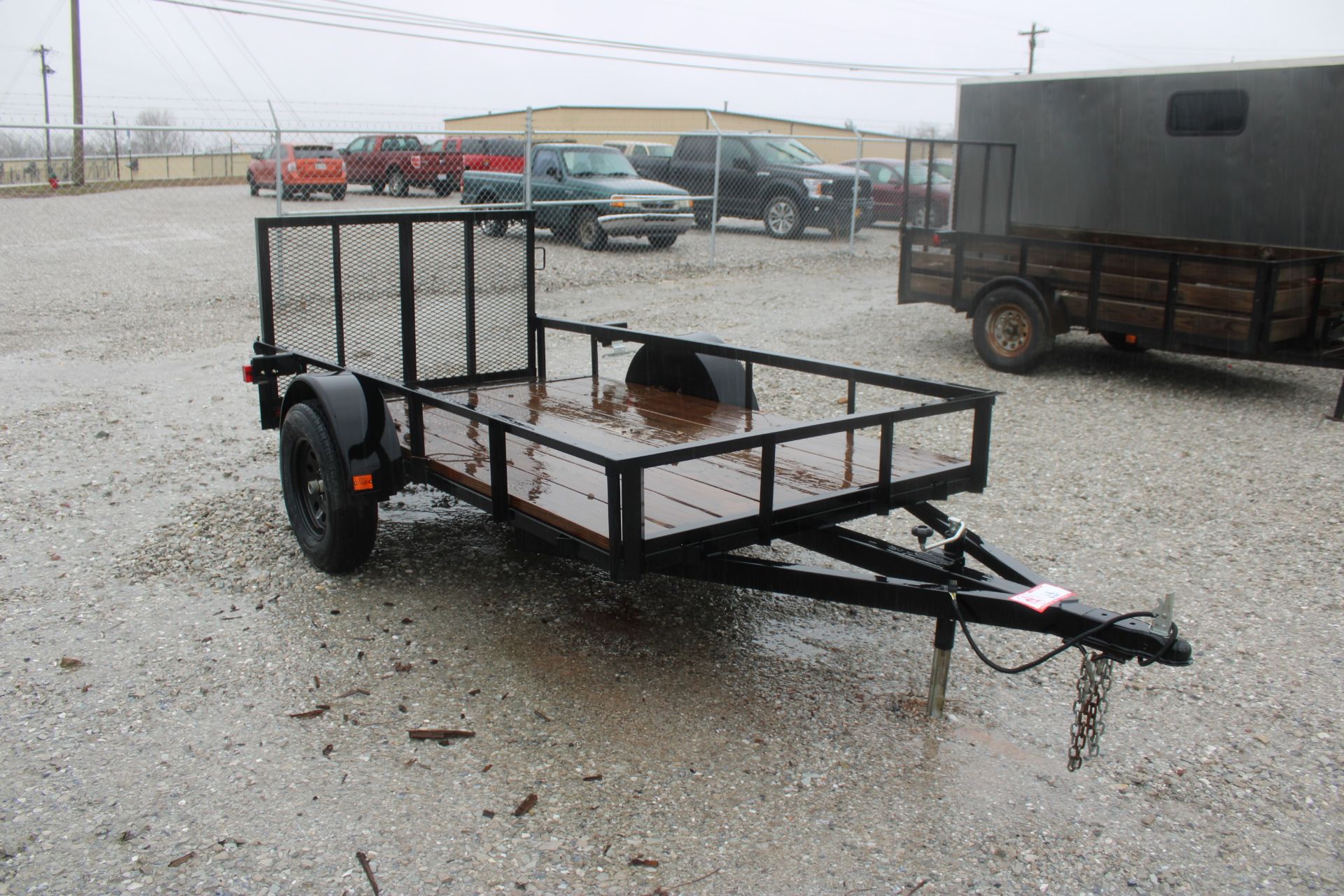 2019 BMT MFG 5' x 10' Trailer, Dovetail w/ Gate, Like New, VIN 4B9AU1015K1140250 - Title