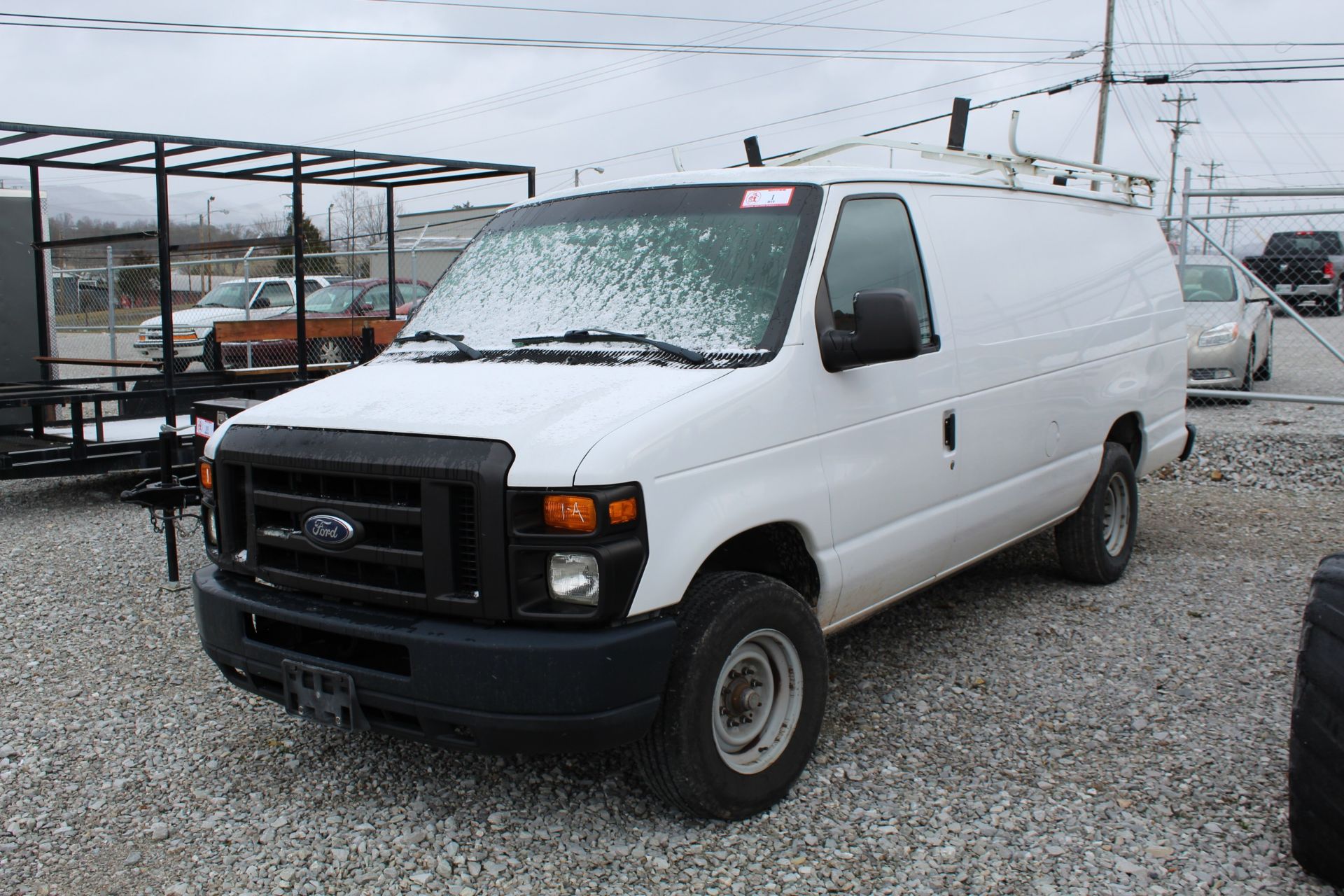 2008 Ford E250 Cargo Van, V-8 Engine, Automatic Transmission, 214,111 Miles, Vin 1FTNS24L78DB13786 -