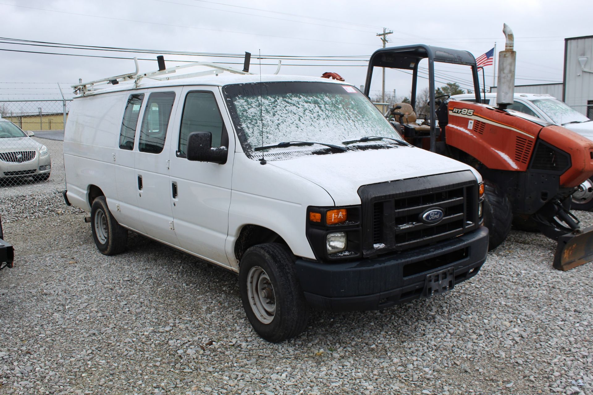 2008 Ford E250 Cargo Van, V-8 Engine, Automatic Transmission, 214,111 Miles, Vin 1FTNS24L78DB13786 - - Image 2 of 2