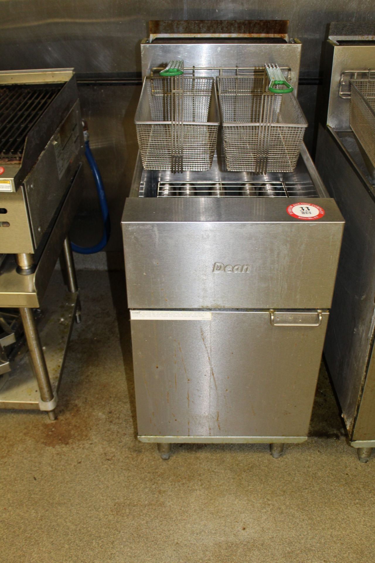 Dean Gas 2-Basket Deep Fryer