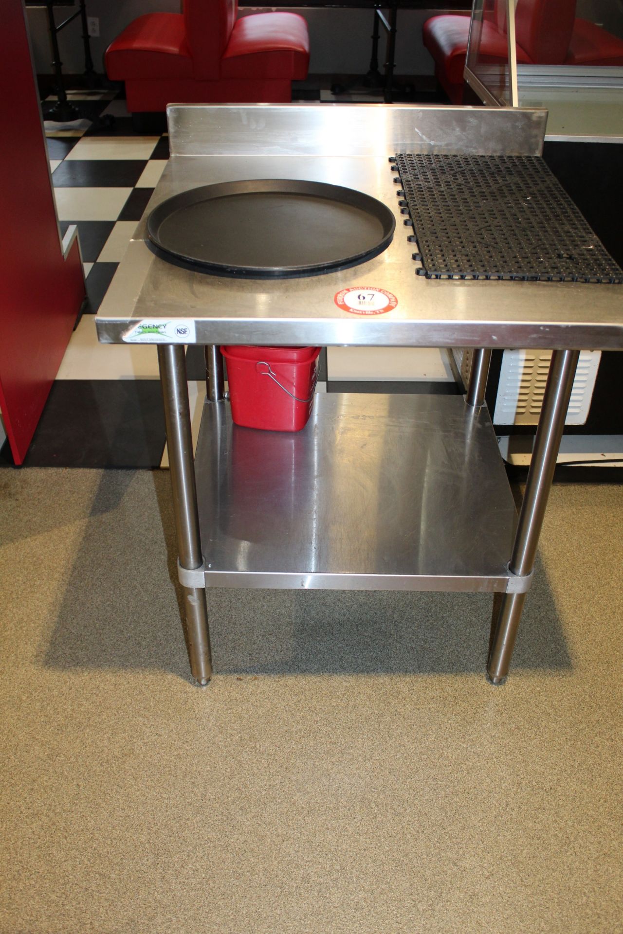 30" x 30" Stainless Steel Table