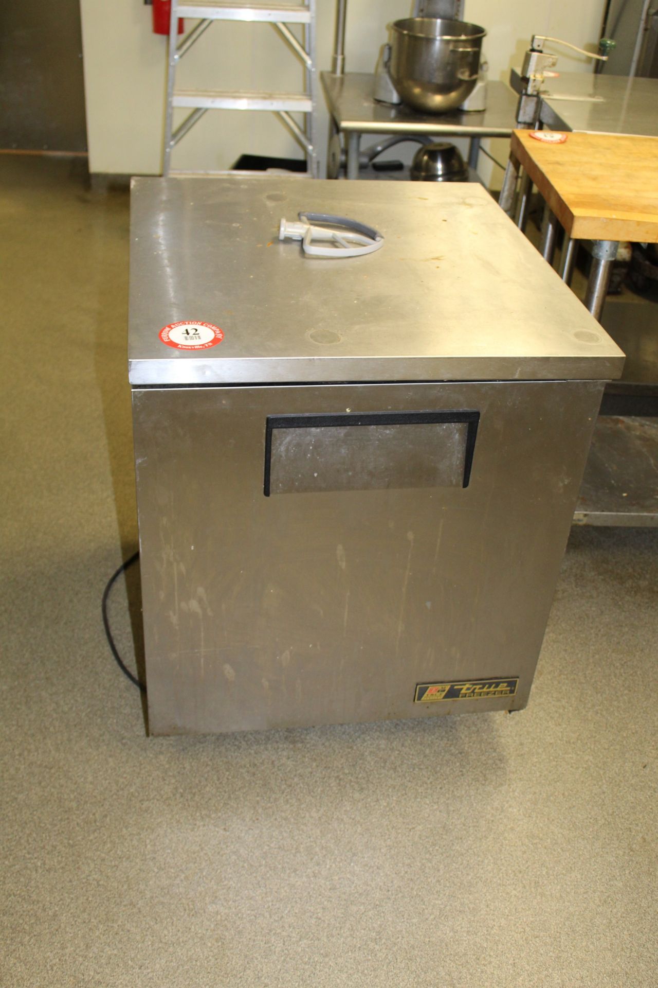 True Under Counter Stainless Steel Freezer