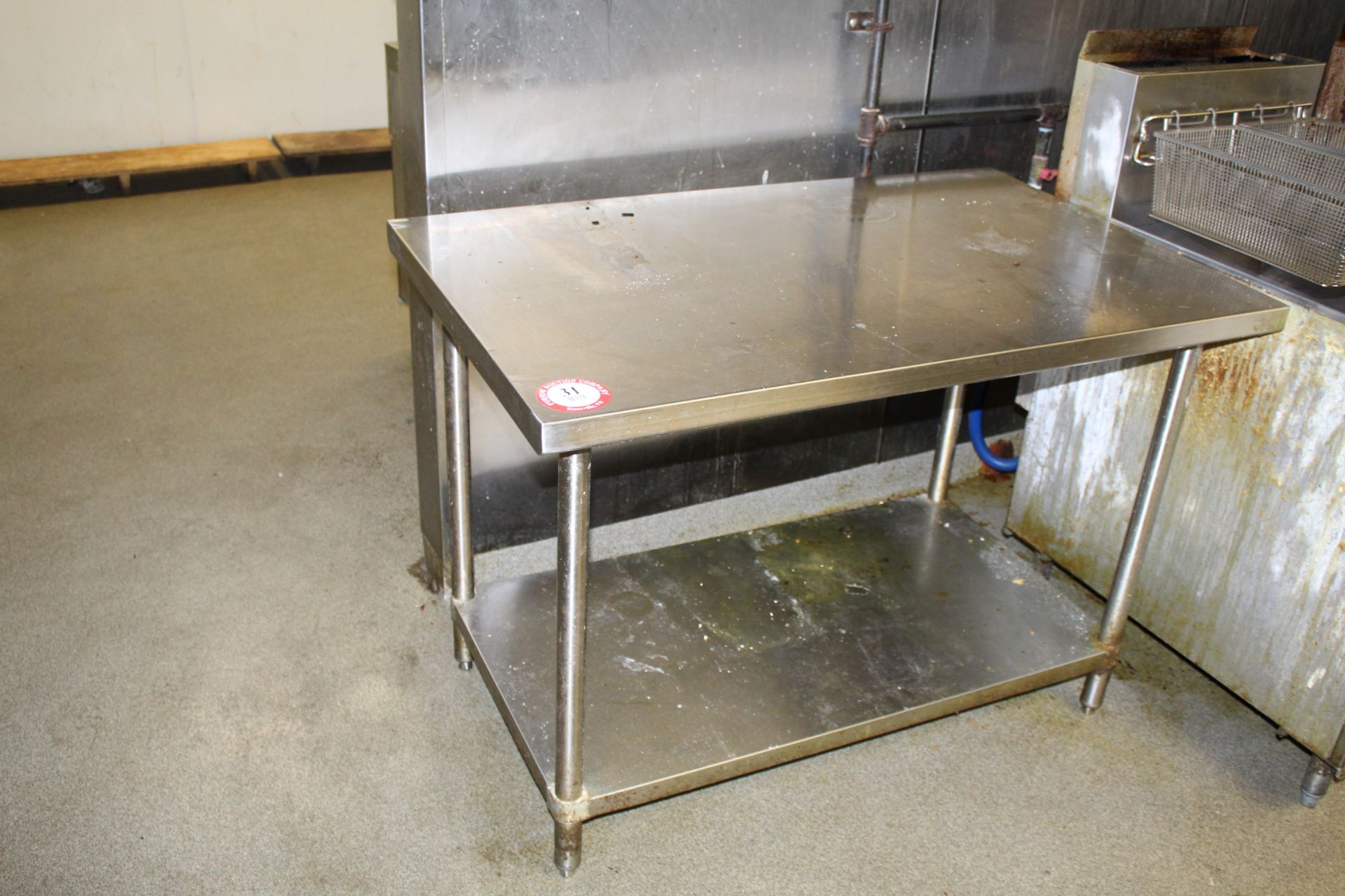 Stainless Steel Work Table 48" x 30"