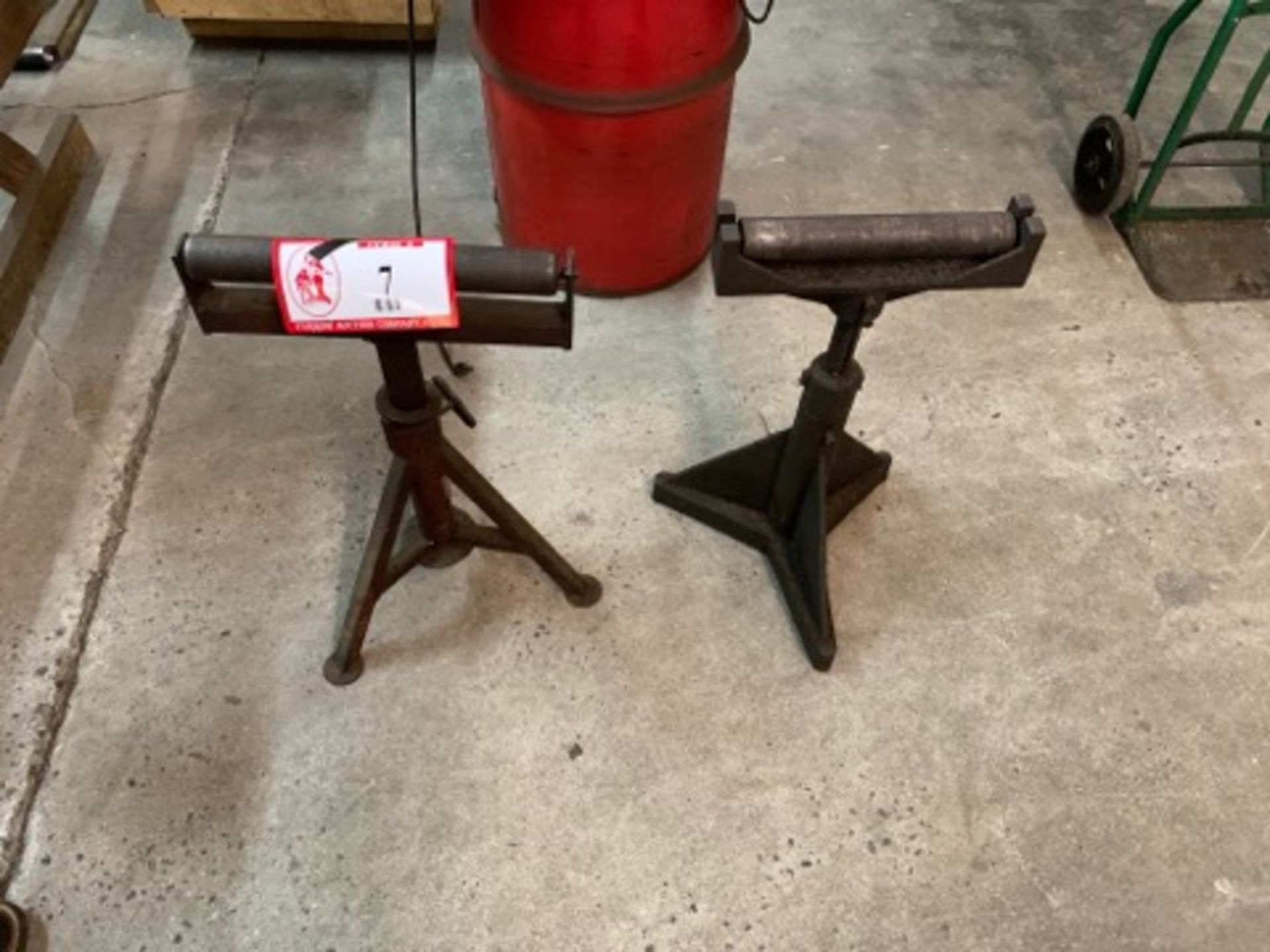 (2) Tri-Stand Roller Stands