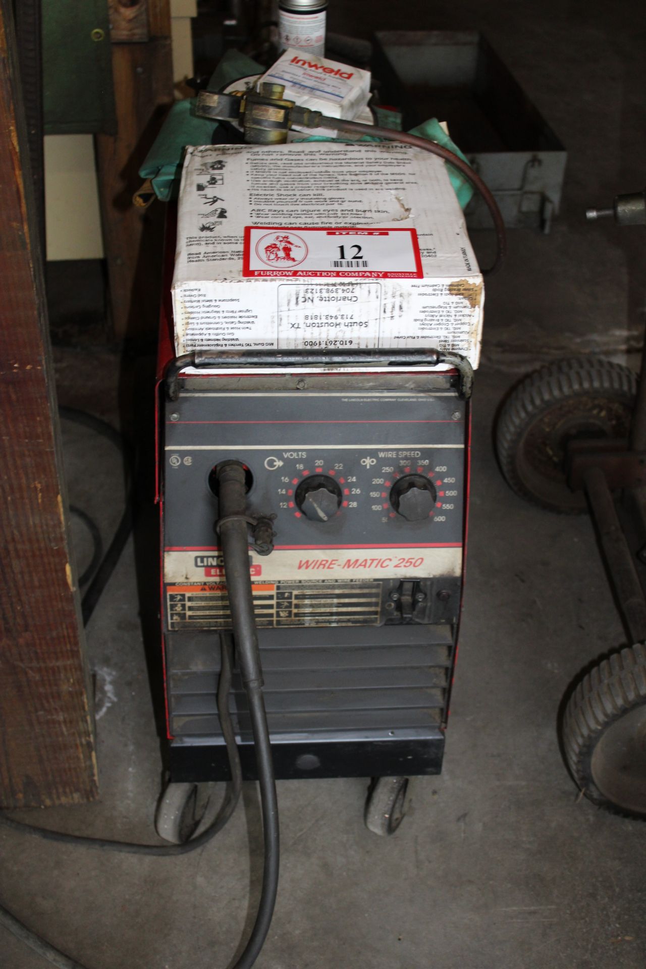 Lincoln Wire Matic 250 Amp Wire Feed Welder