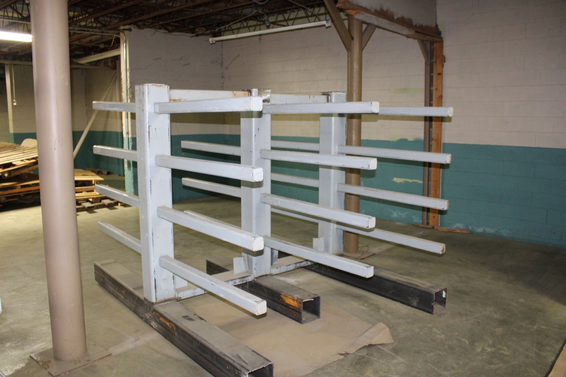 (2) Heavy Duty Metal Storage Racks - Image 4 of 4