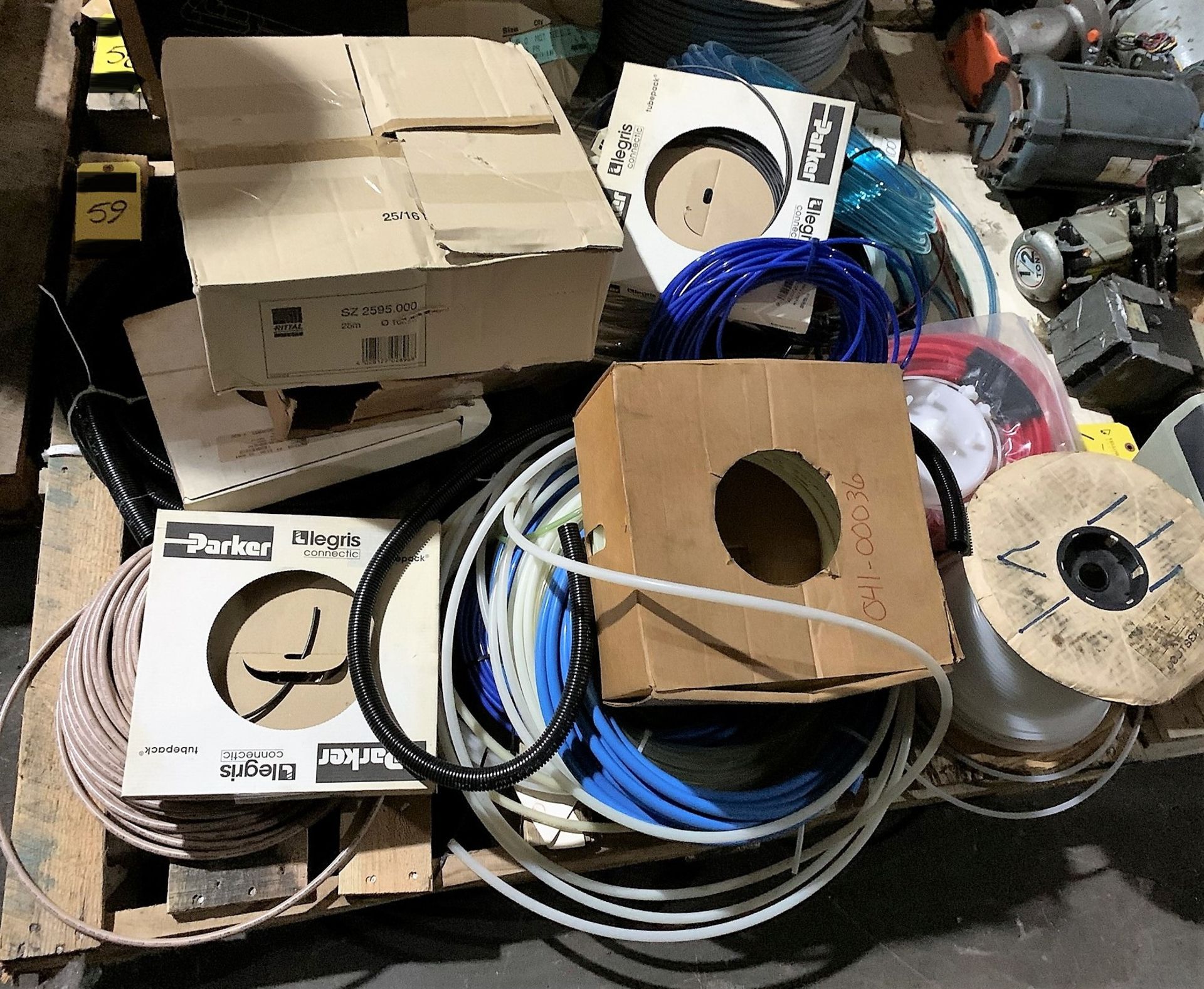 Lot of Assorted Poly Tubing