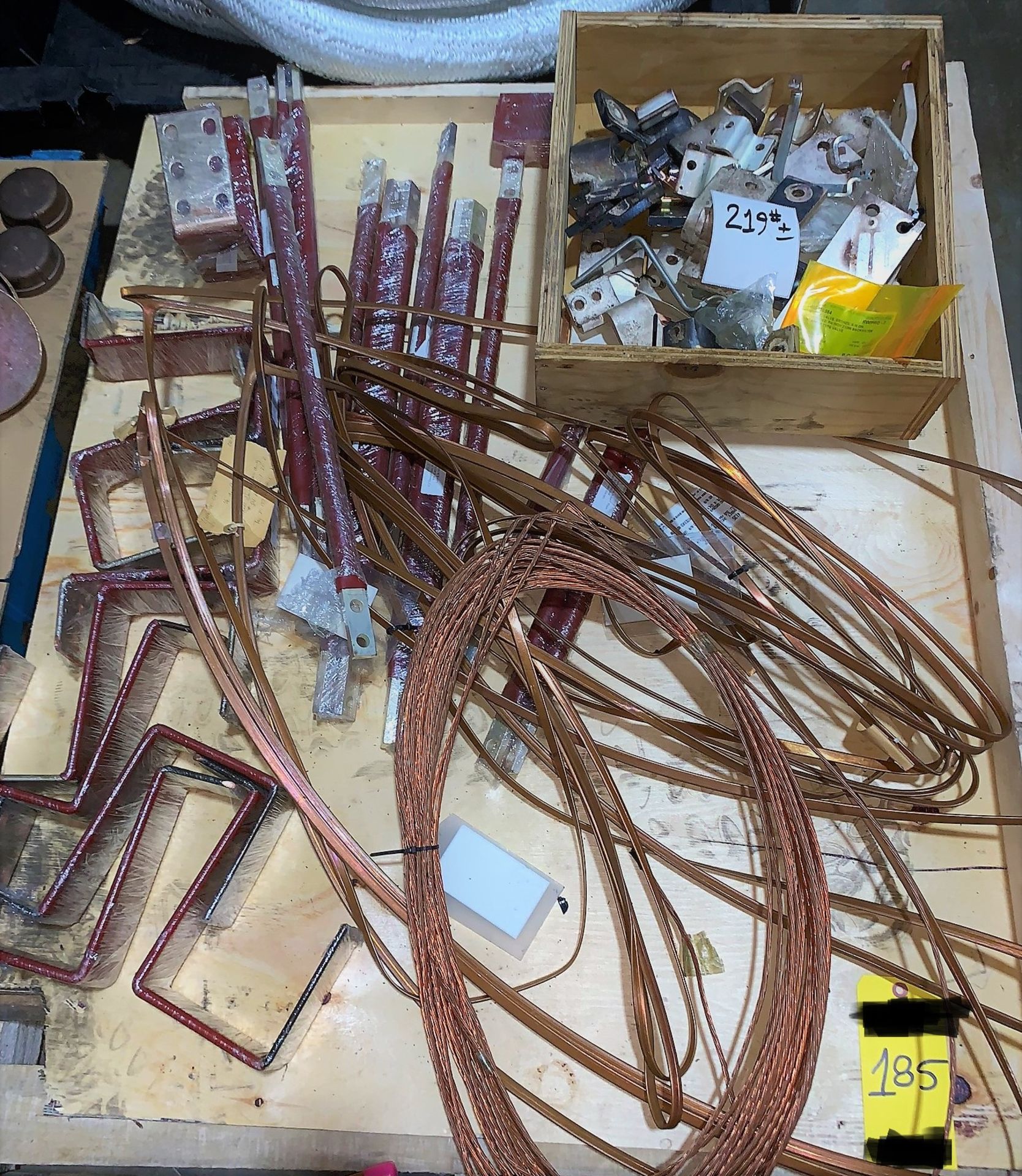 Lot of Assorted Copper (219 lbs. net)
