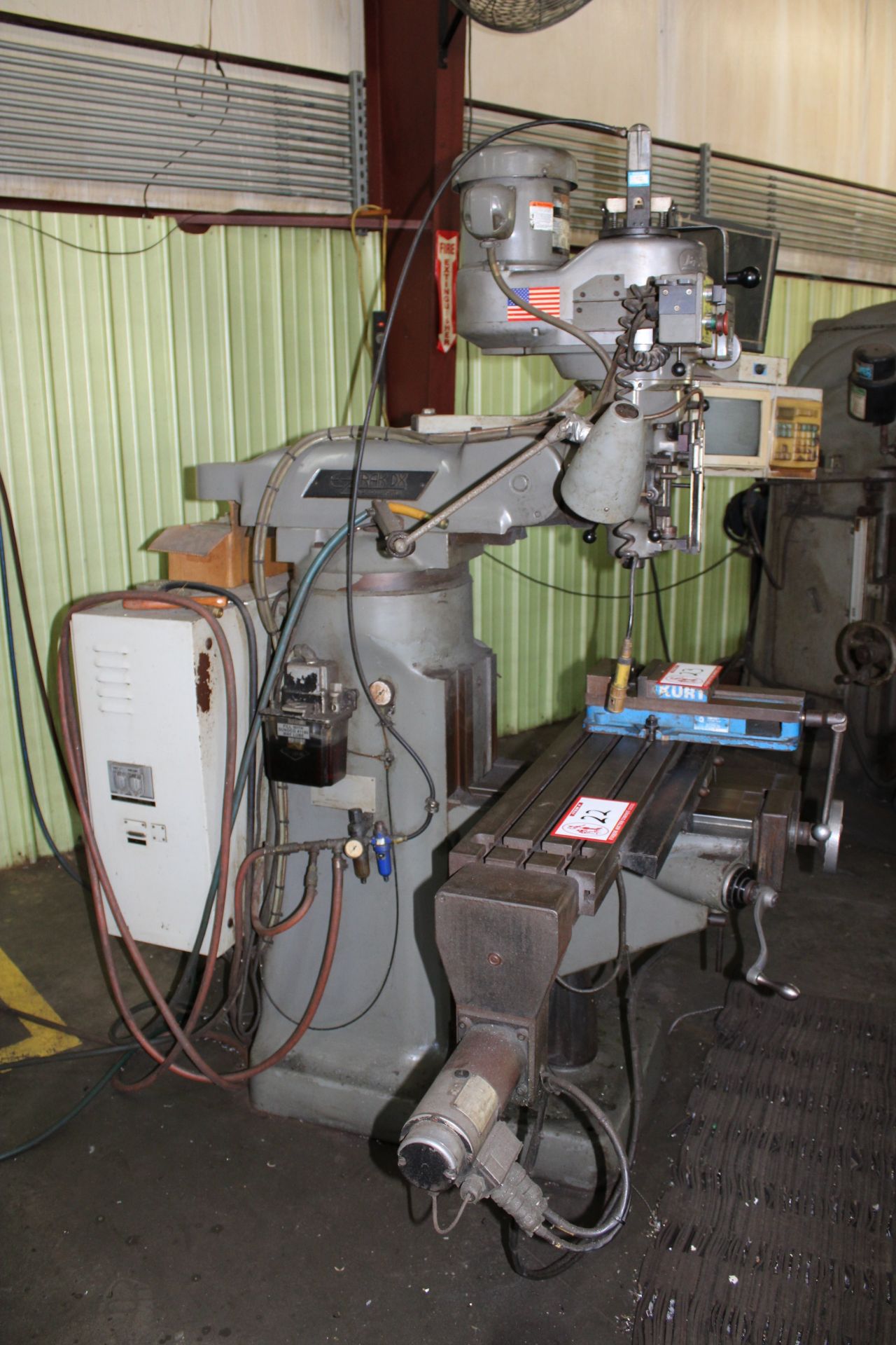 Bridgeport Vertical Mill w/ XY Axis and Bridgeport Easy Track Controls - Image 2 of 4