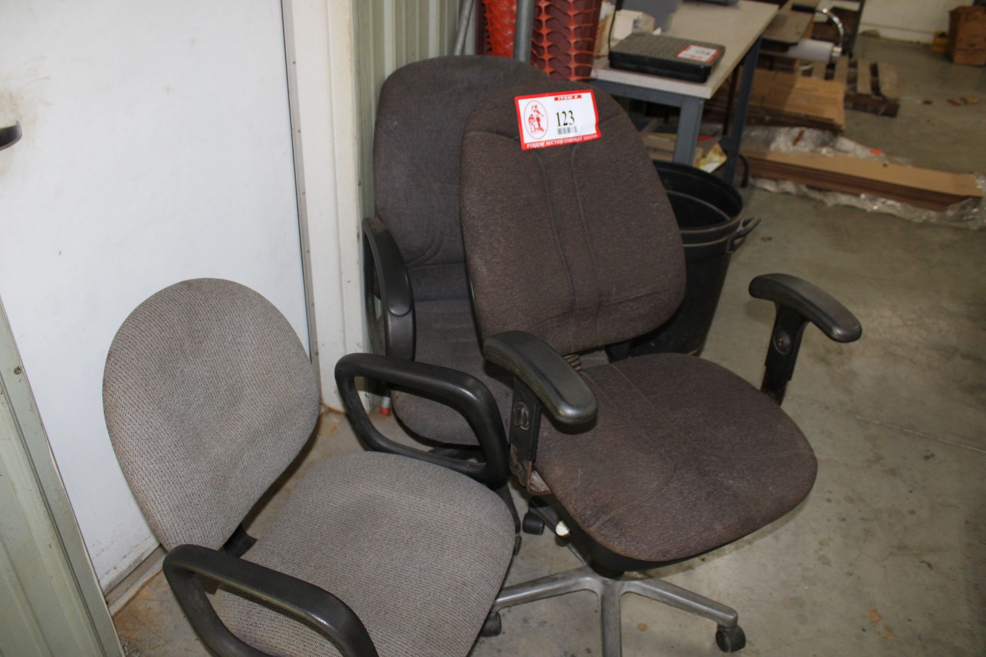 (3) Office Chairs on Casters