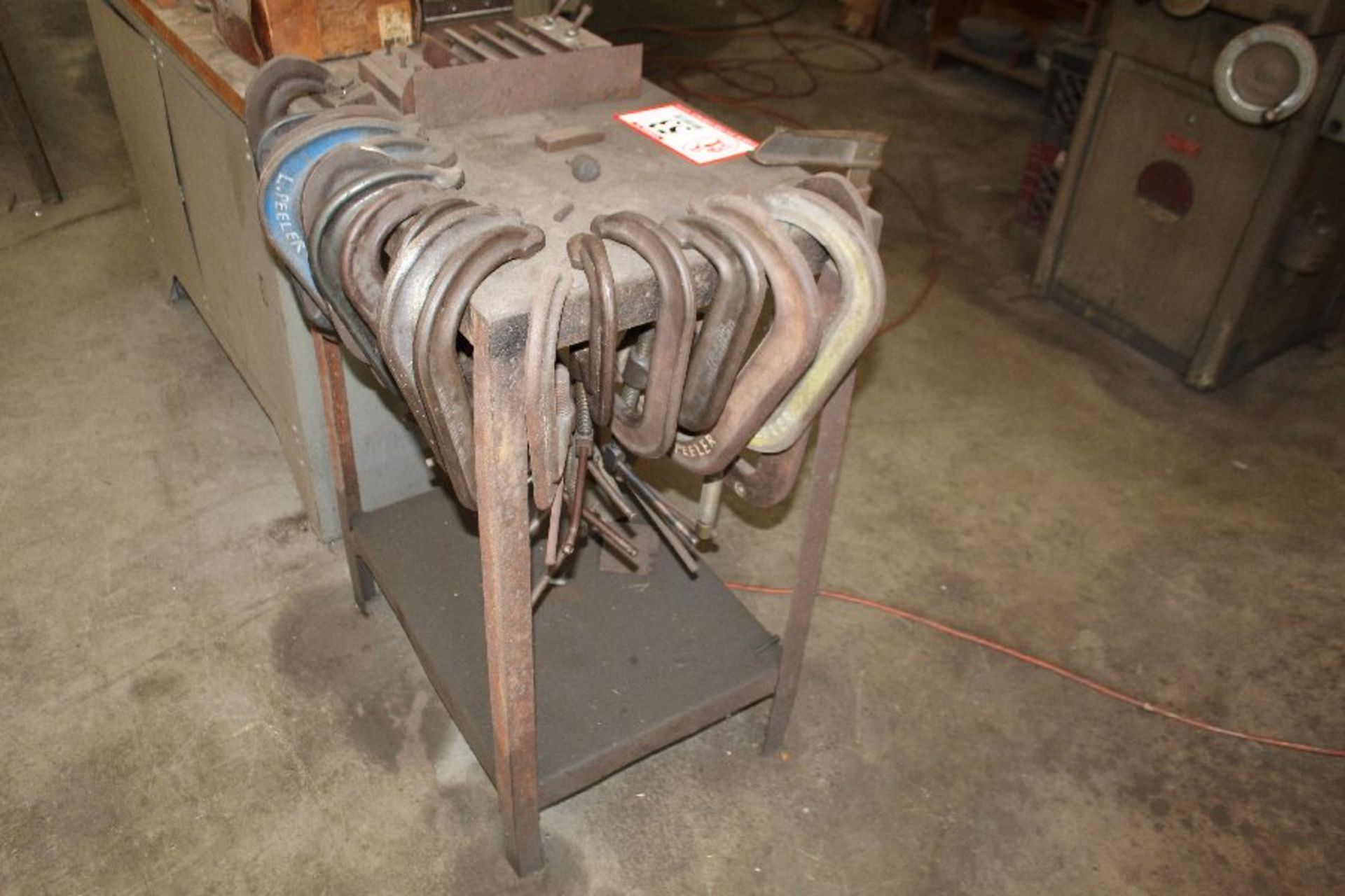 Table & Contents: Various Size C-Clamps - Image 2 of 2