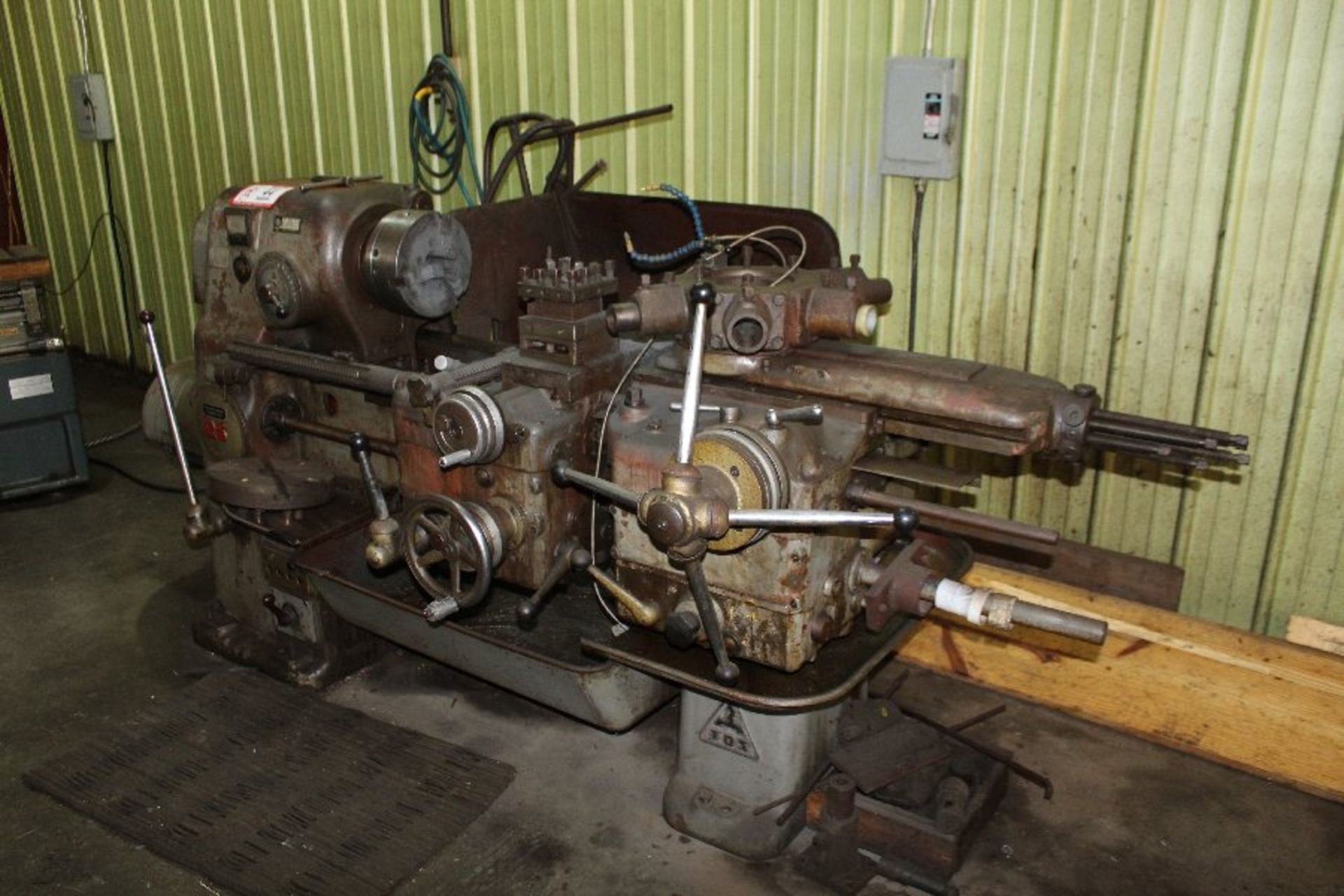 ZPS Model R5 Turret Lathe, 18" Swing - Image 2 of 2