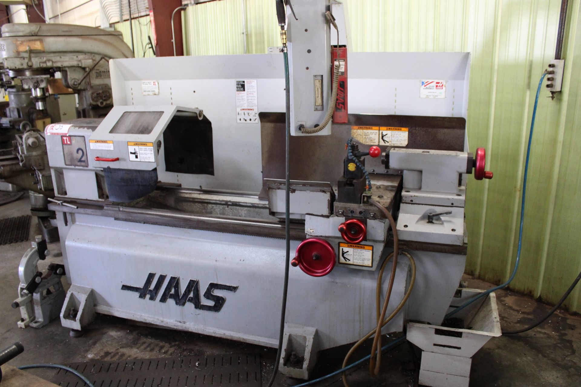 Haas TL2 CNC Lathe - Manufactured 9th Month of 2004 s/n 68478 - Image 2 of 3