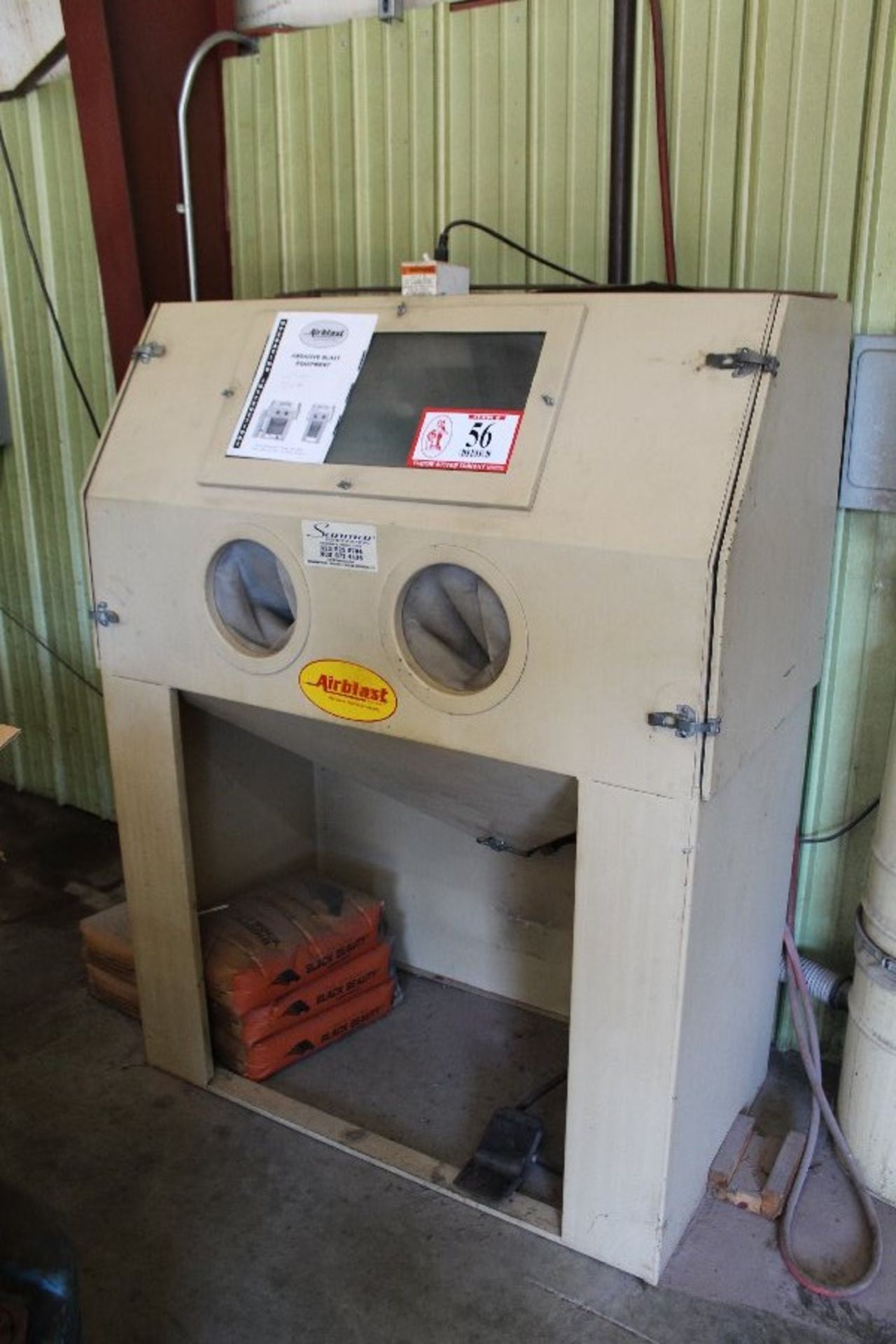 Air Blast Systems Abrasive Blast Cabinet