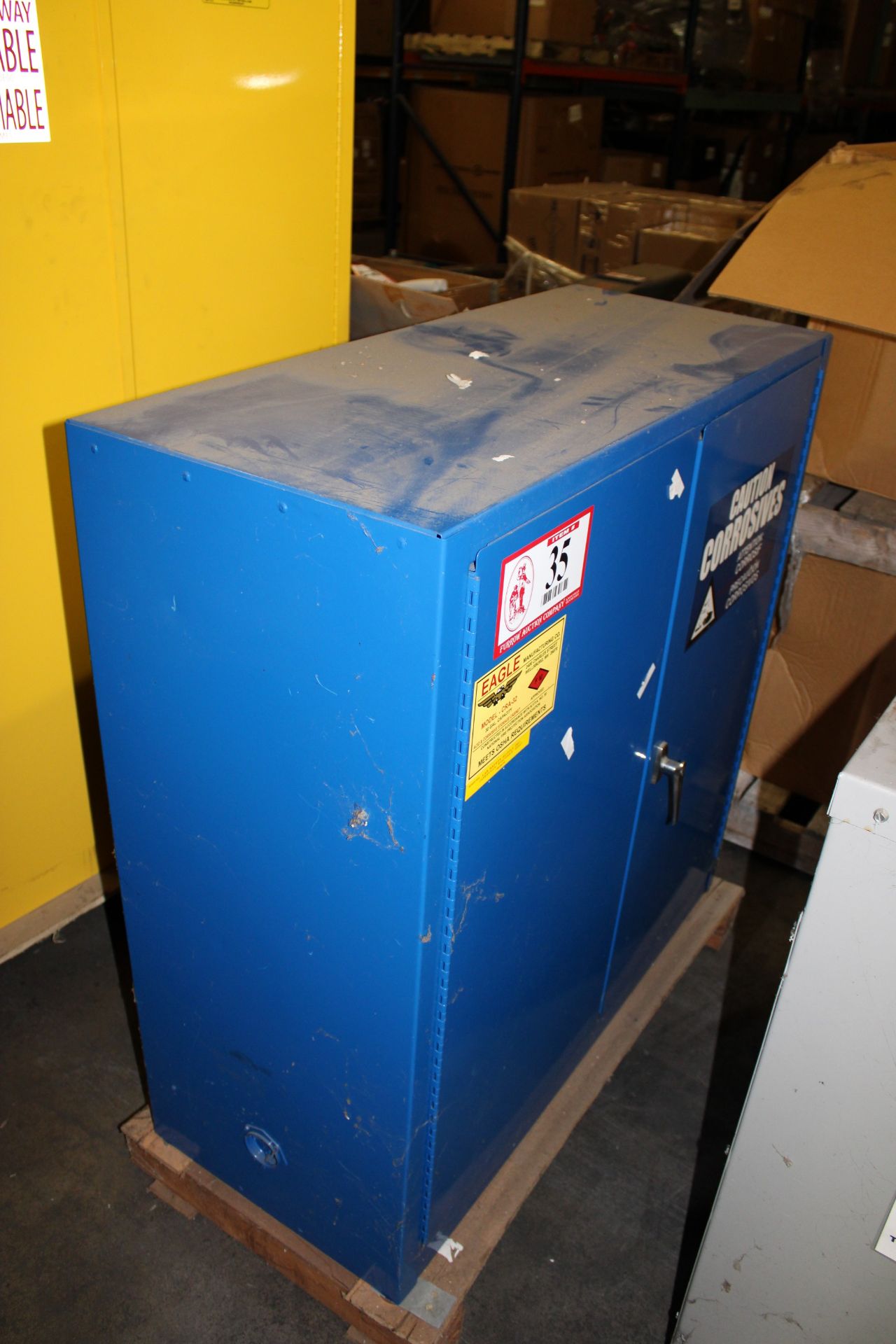 Eagle Manufacturing 30 Gallon Capacity, 2 Door, Acid & Corrosive Storage Cabinet