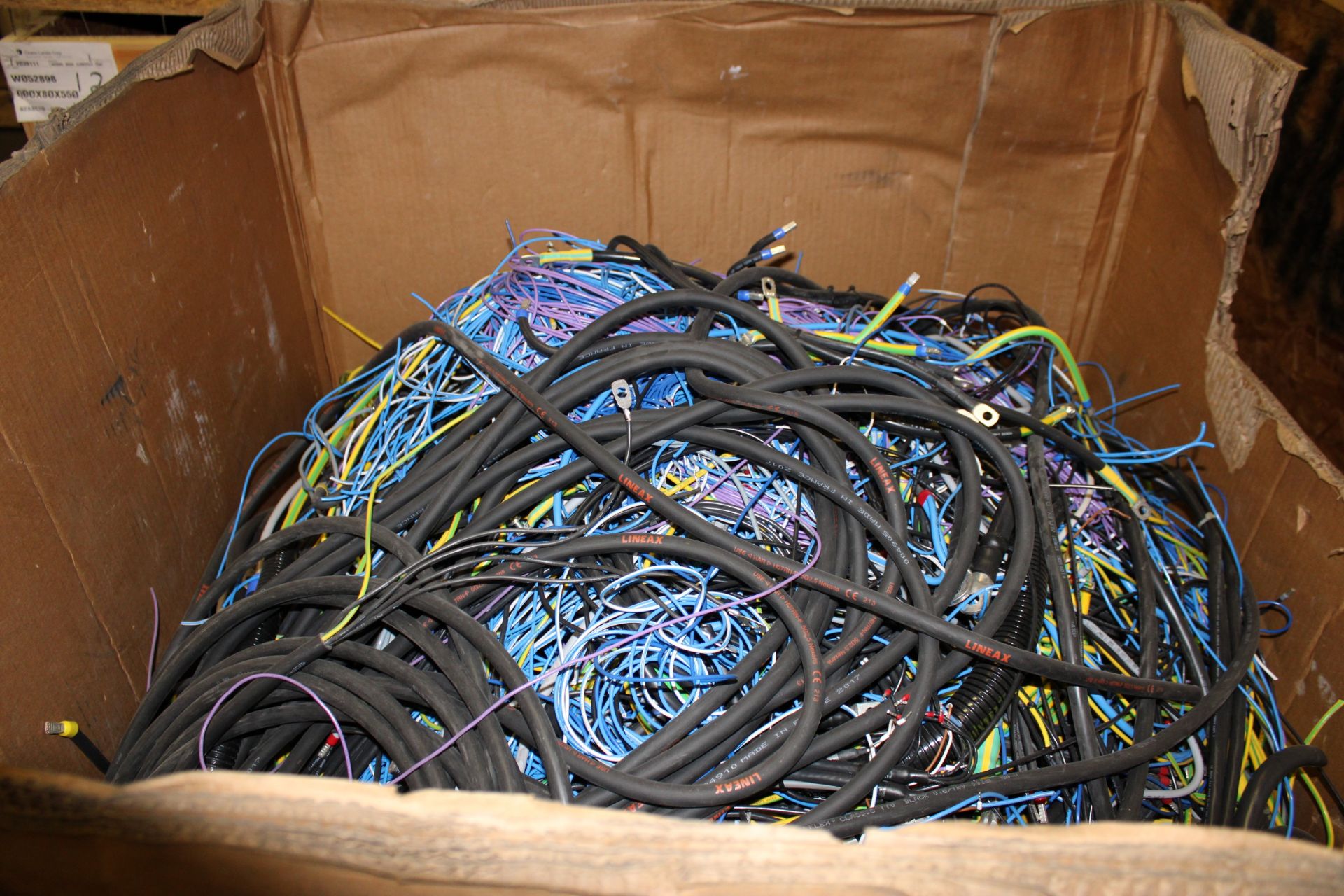 Contents of Box: Scrap Electrical Wire