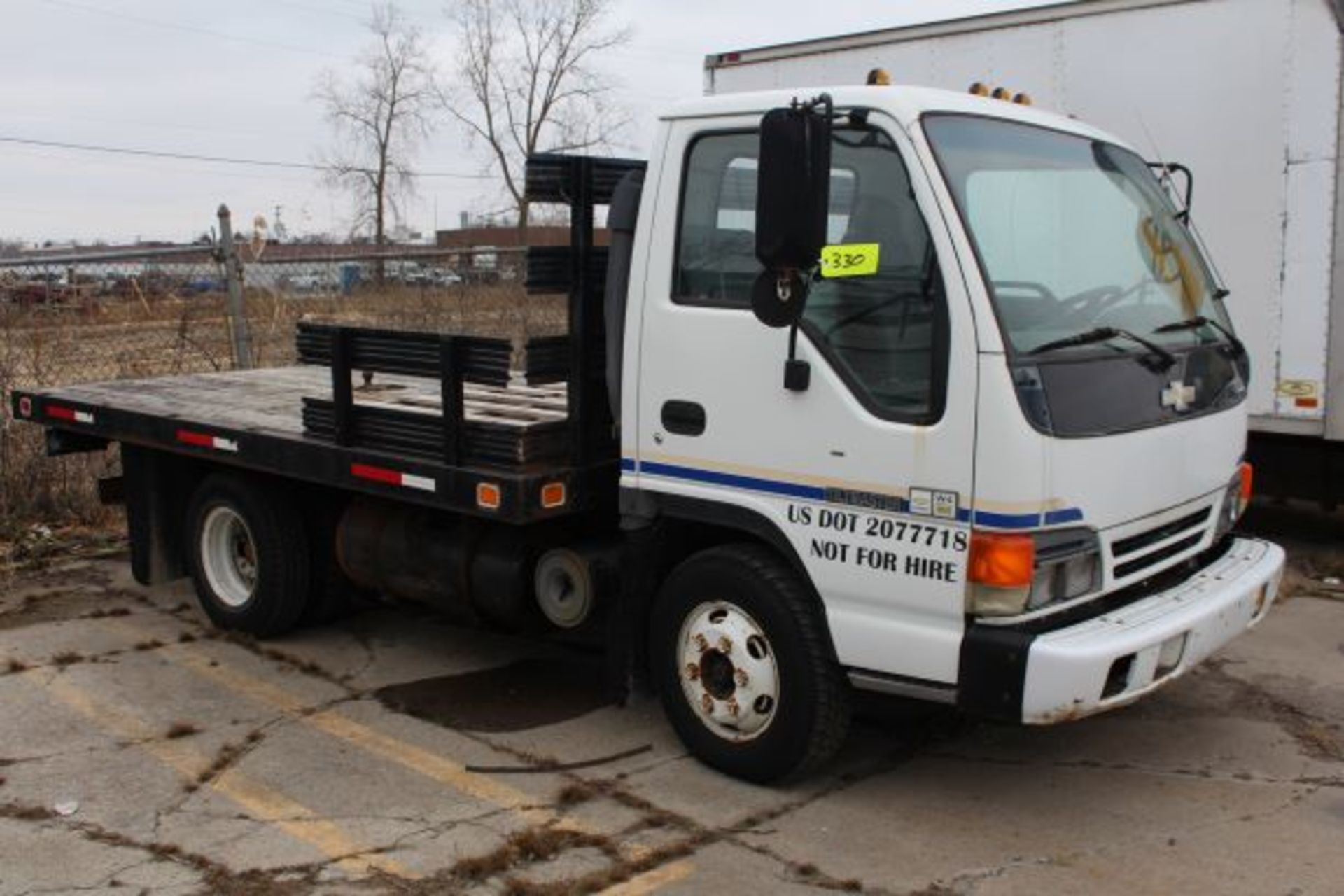 Isuzu / Chevrolet W-4 Tiltmaster 12' Flatbed Truck, VIN: NA, Est 1995, Diesel, 054371 Miles on