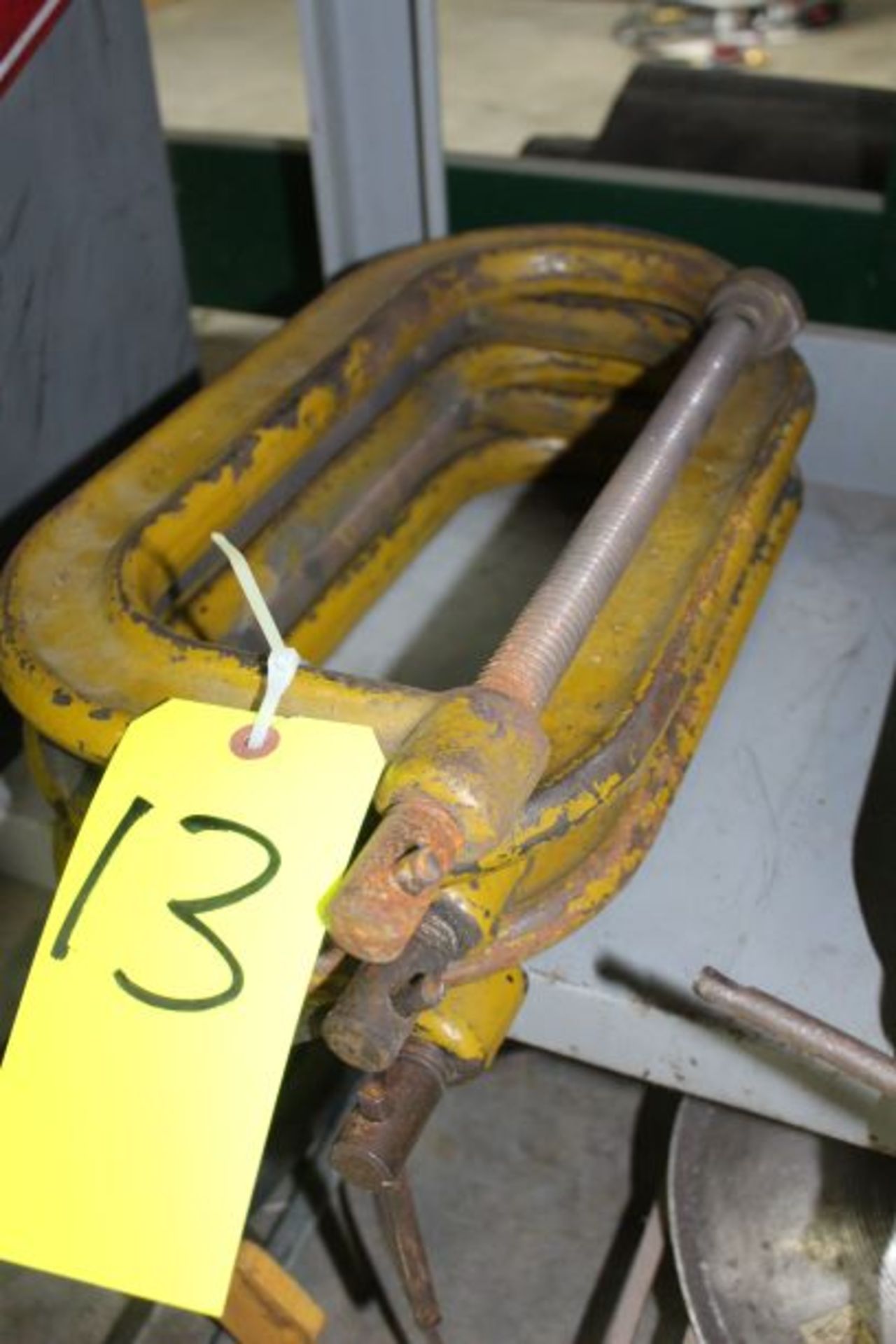 Lot of 5) 12" C-Clamps