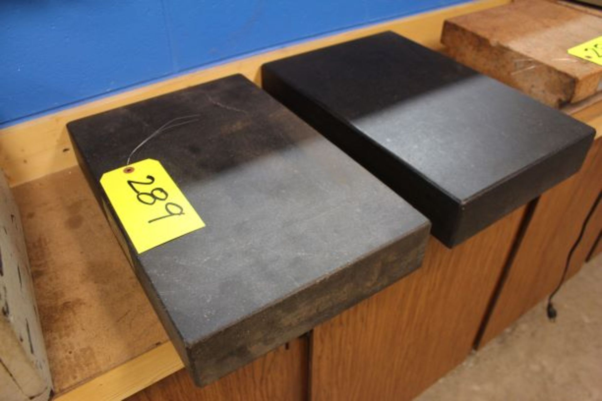 Lot of 2) 12" x 18" Black Granite Surface Plates