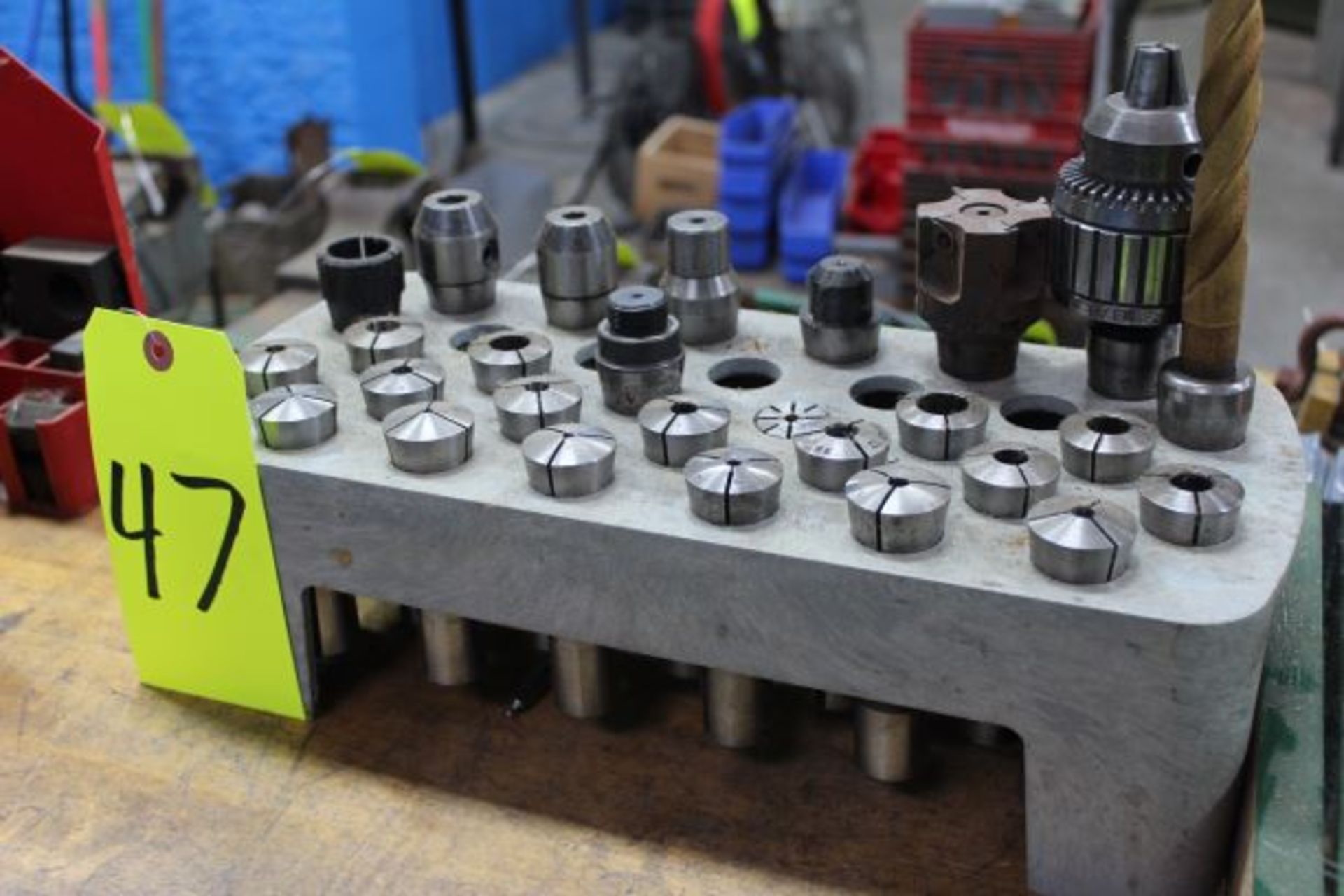 R8 Taper Toolholders w/ Rack