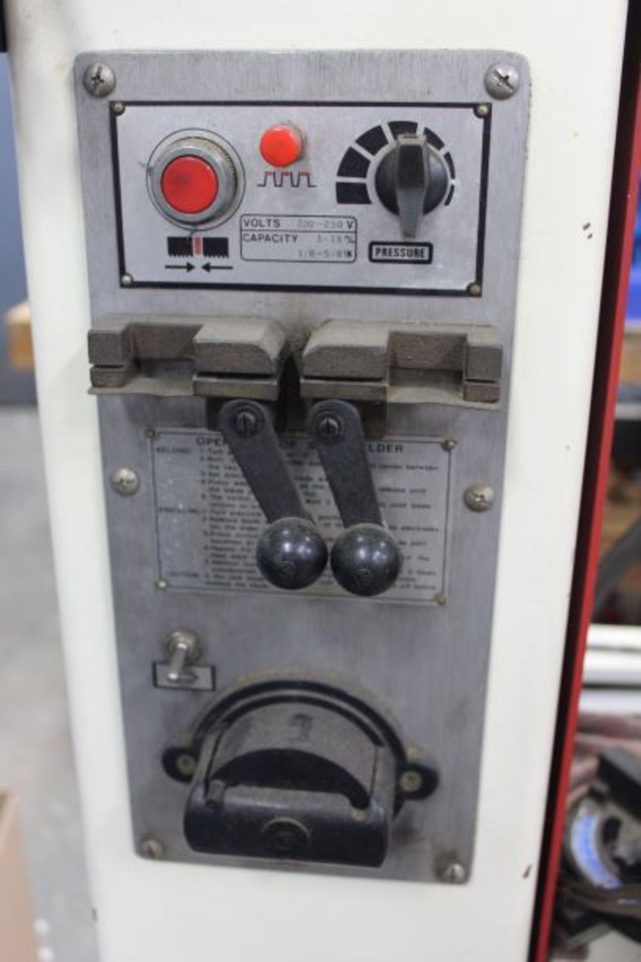 JET Model VBS-1610 16" Vertical Bandsaw, S/N 414485, Blade Welder / Grinder - Image 3 of 3