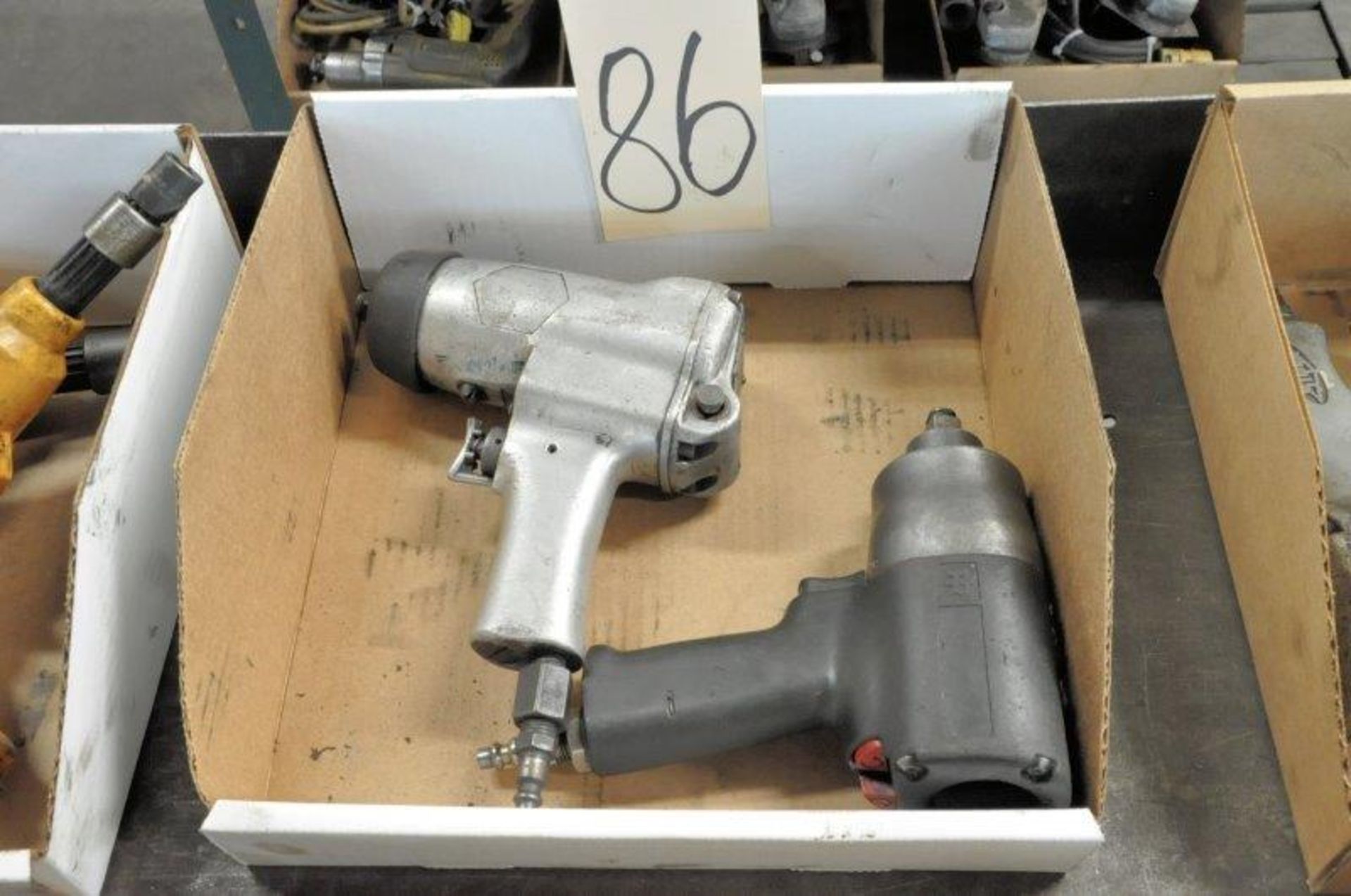 Lot-(1) Ingersoll-Rand and (1) Black & Decker 1/2" Drive Pneumatic Impact Guns in (1) Box, (Metal - Image 2 of 2