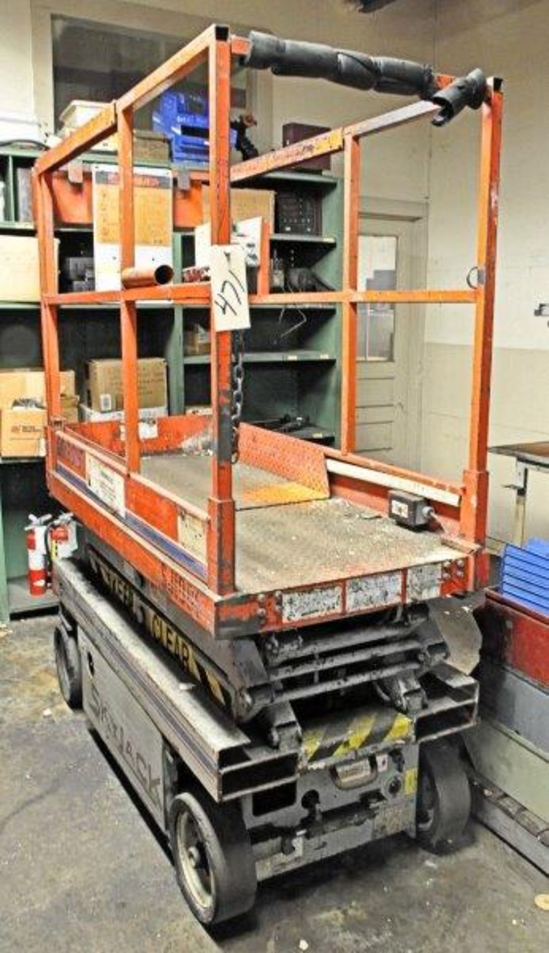 Skyjack 3015, 15' x 500-Lbs. Capacity Electric Scissor LiftPlatform, S/n 15915, (Maintenance Area) - Image 2 of 6