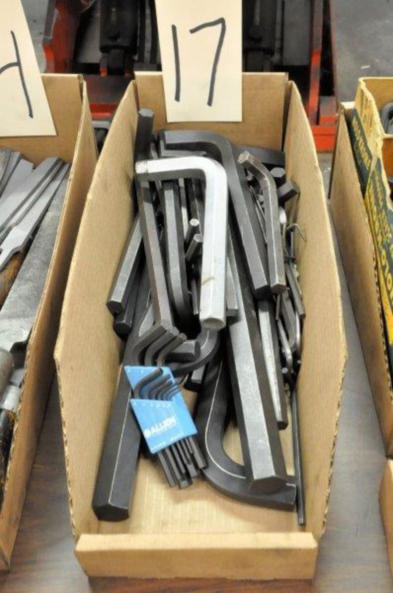 Lot-Allen Wrenches in (1) Box, (Metal Fab Room)