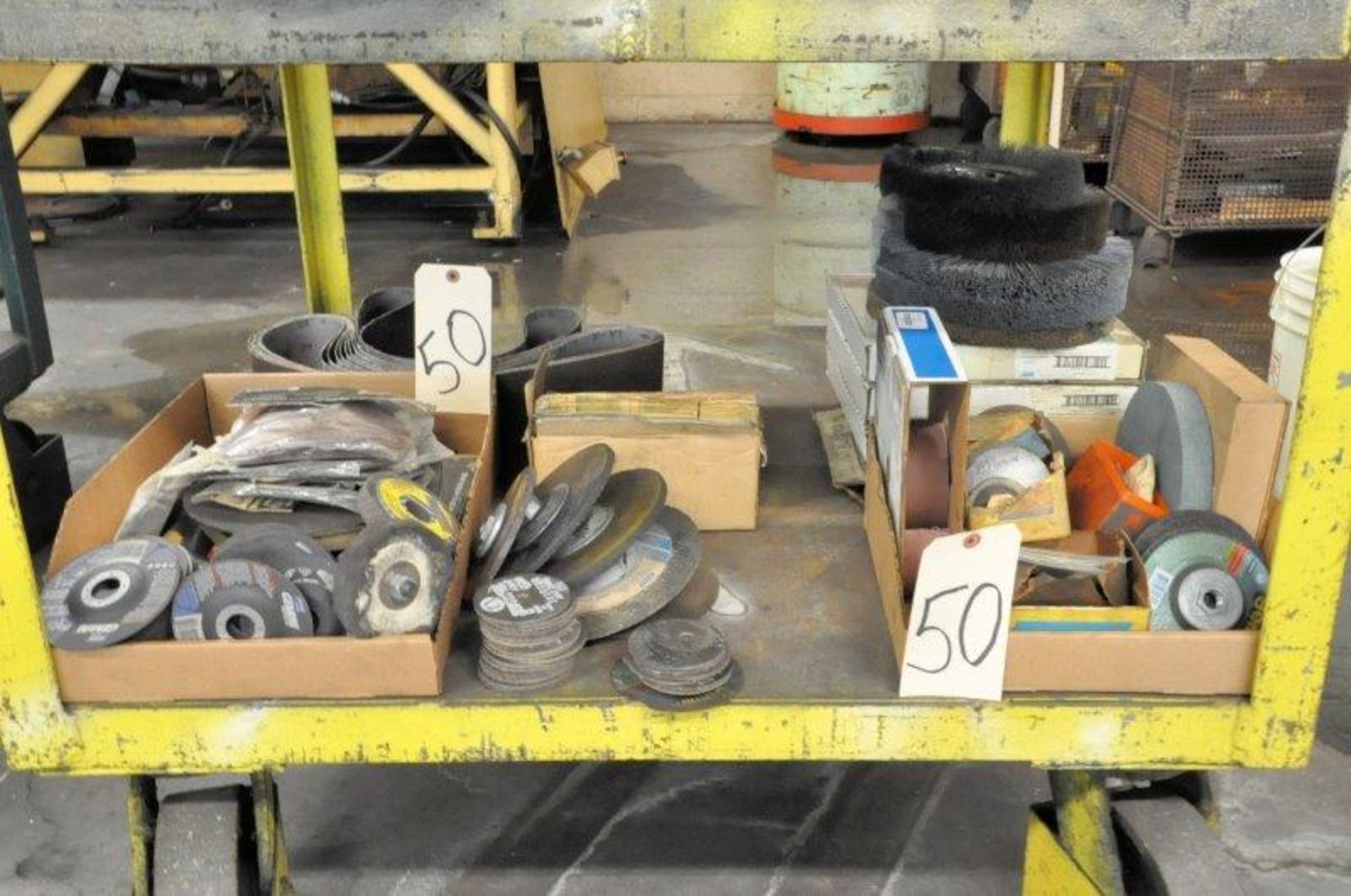 Lot-Grinding Wheels and Sanding in (1) Box, Cutoff Wheels in (1) Box, Wire Wheels and Sanding - Image 2 of 4