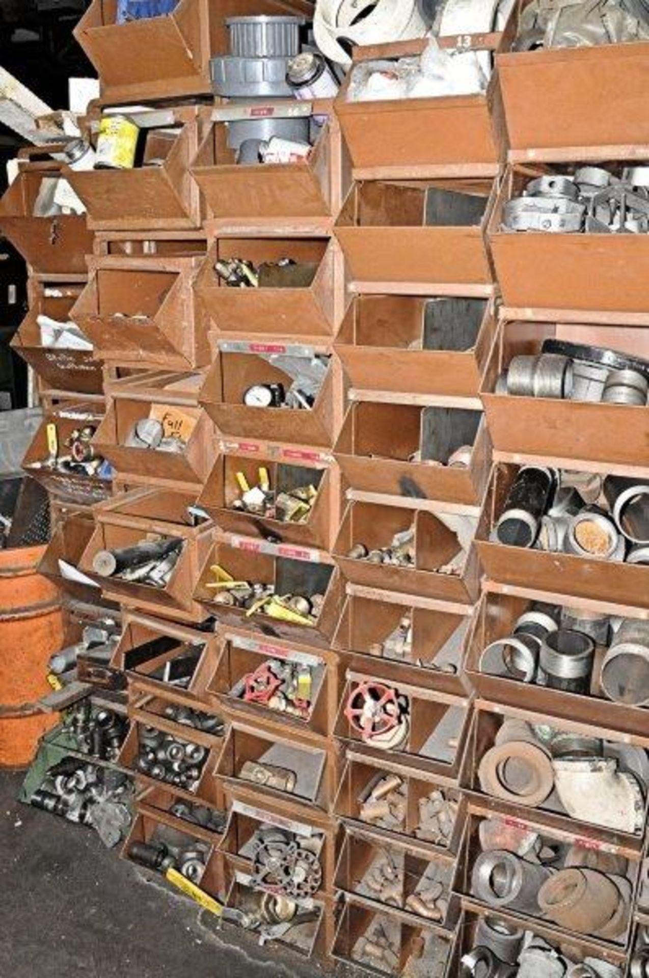 Lot-Bin Racks and Open Bin Organizers with Maintenance Contents in (1) Group, (Maintenance Crib) - Image 11 of 12