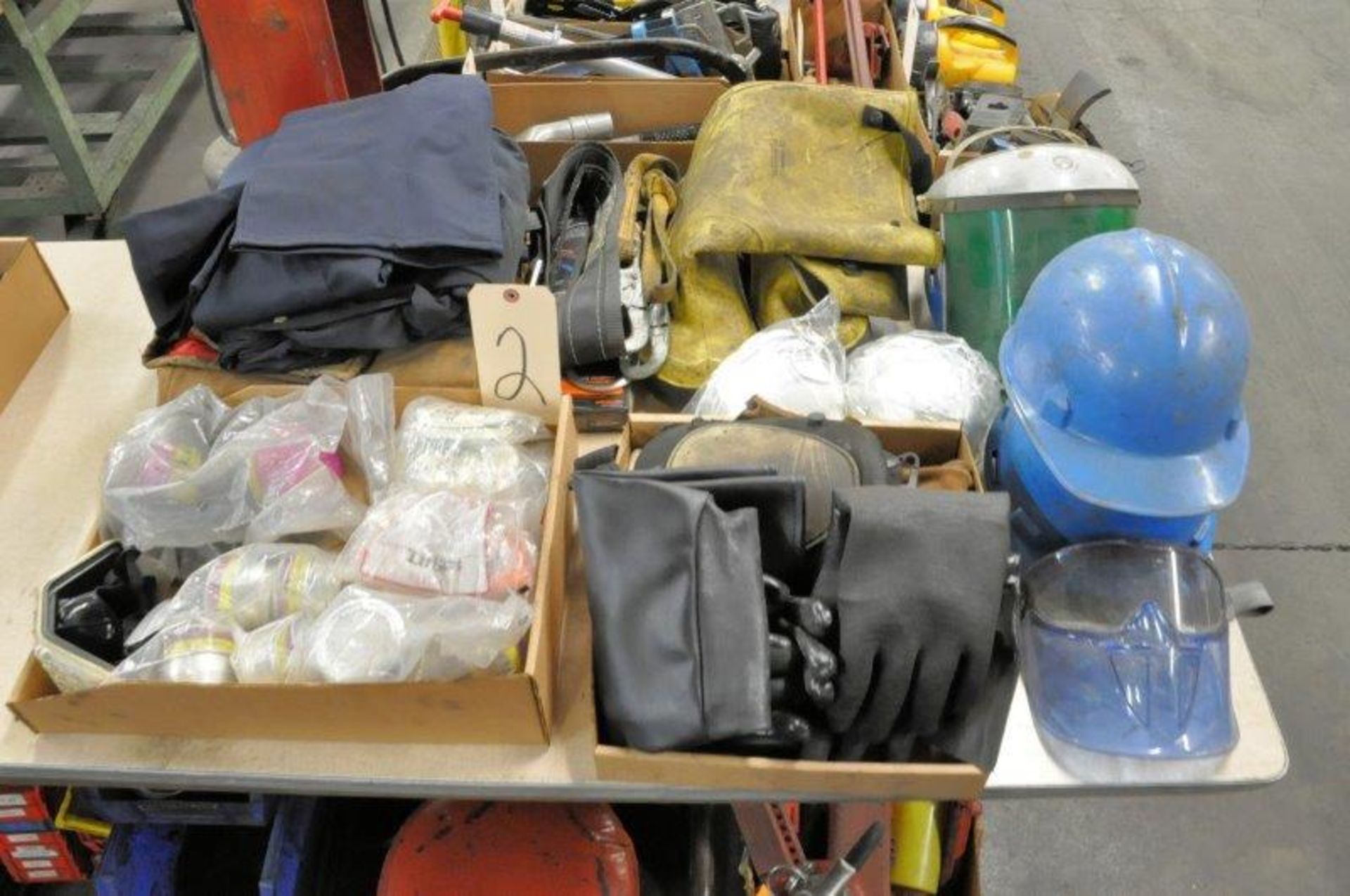 Lot-Safety Clothing with Gloves and Respirators in (2) Boxes, (Metal Fab Room) - Image 2 of 2