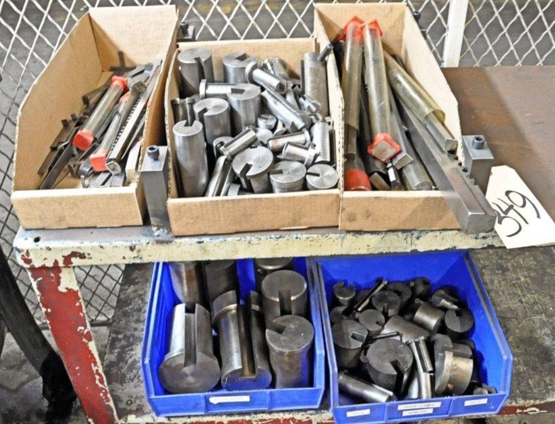 Lot-Broach Tooling in (3) Boxes and (2) Bins, (Tool Room)