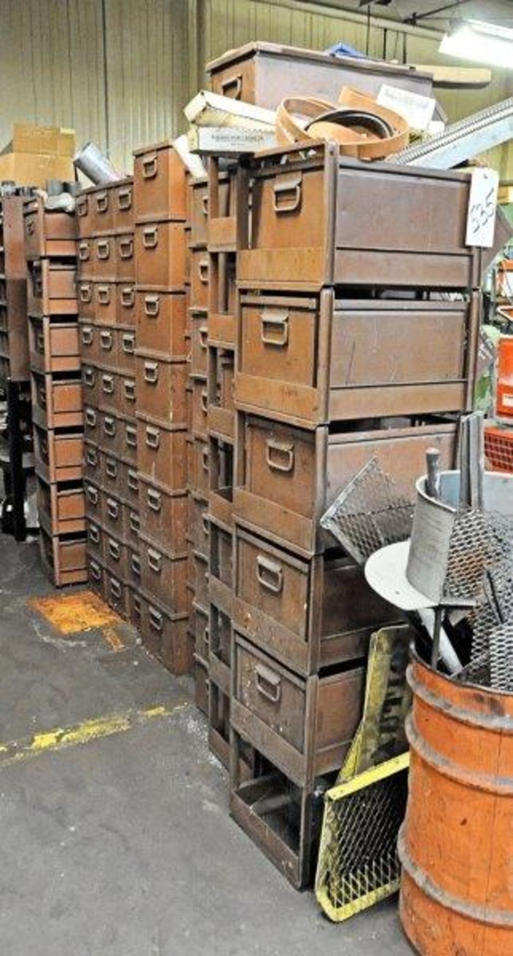 Lot-Bin Racks and Open Bin Organizers with Maintenance Contents in (1) Group, (Maintenance Crib) - Image 2 of 12