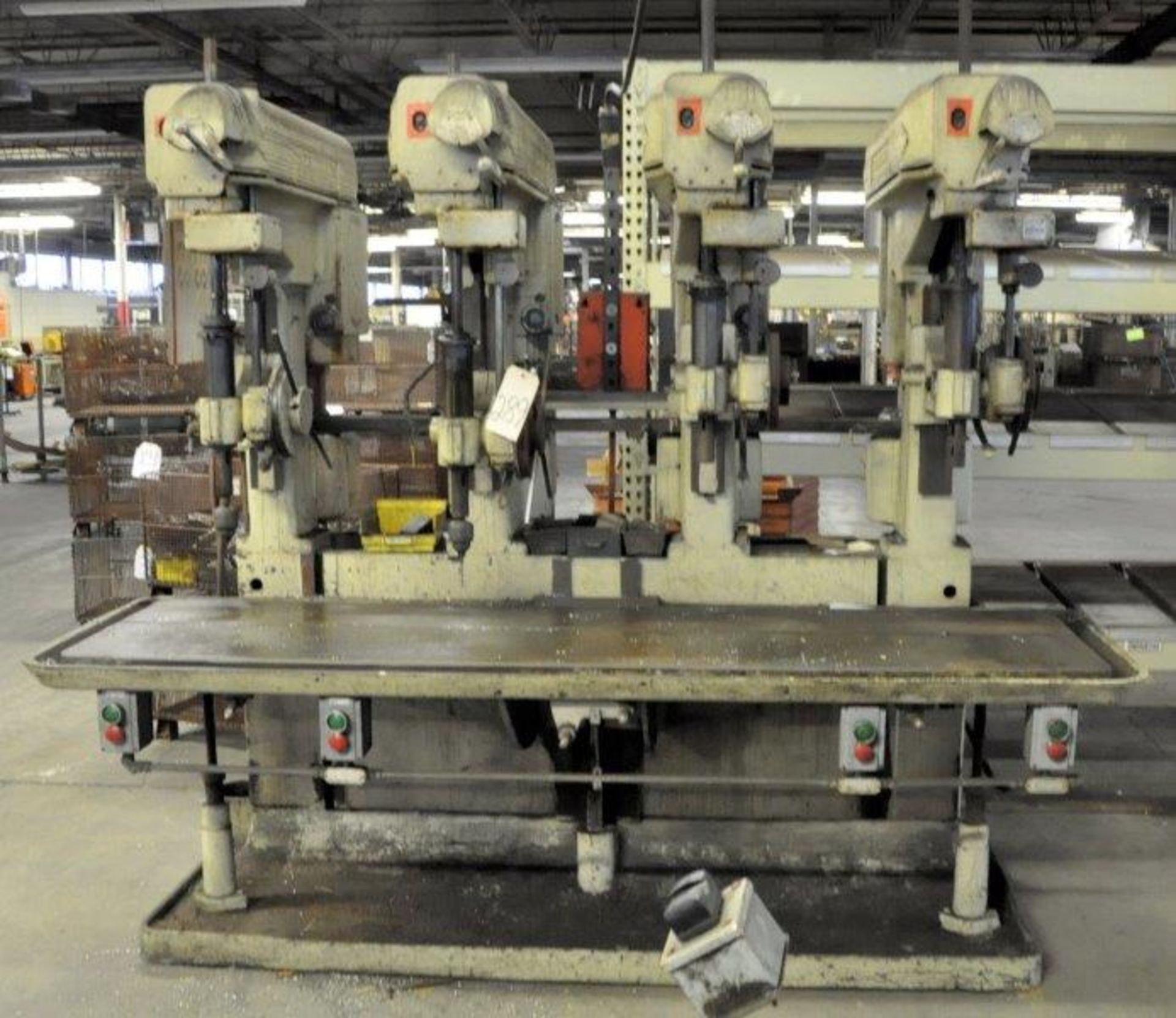 Fosdick 26" 4-Head Table Type Production Drill, S/n's N/a, (#10216), (D19 Tank Area)