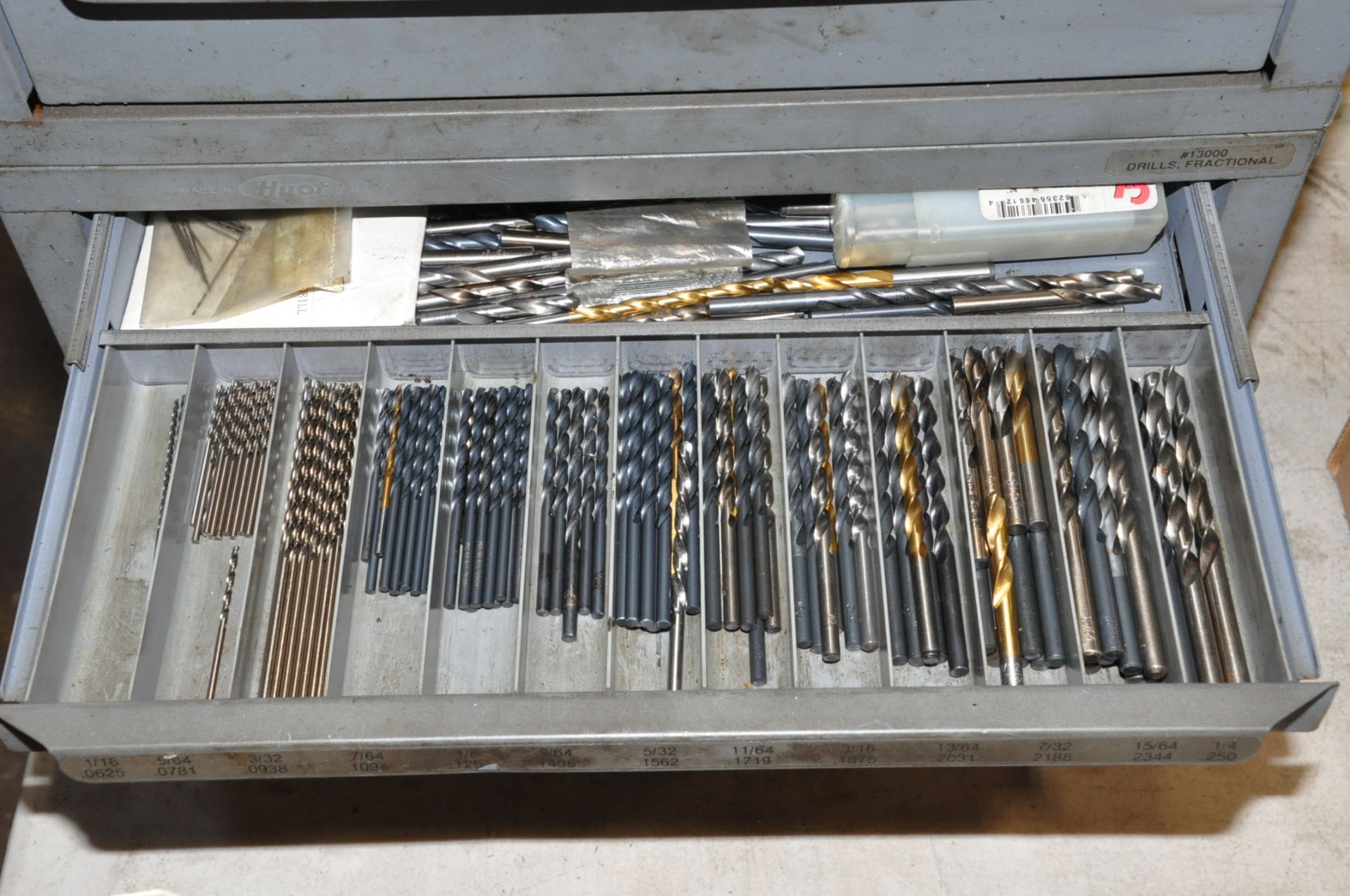 Lot-(3) Huot Drill Index Cabinets with Contents - Image 10 of 12