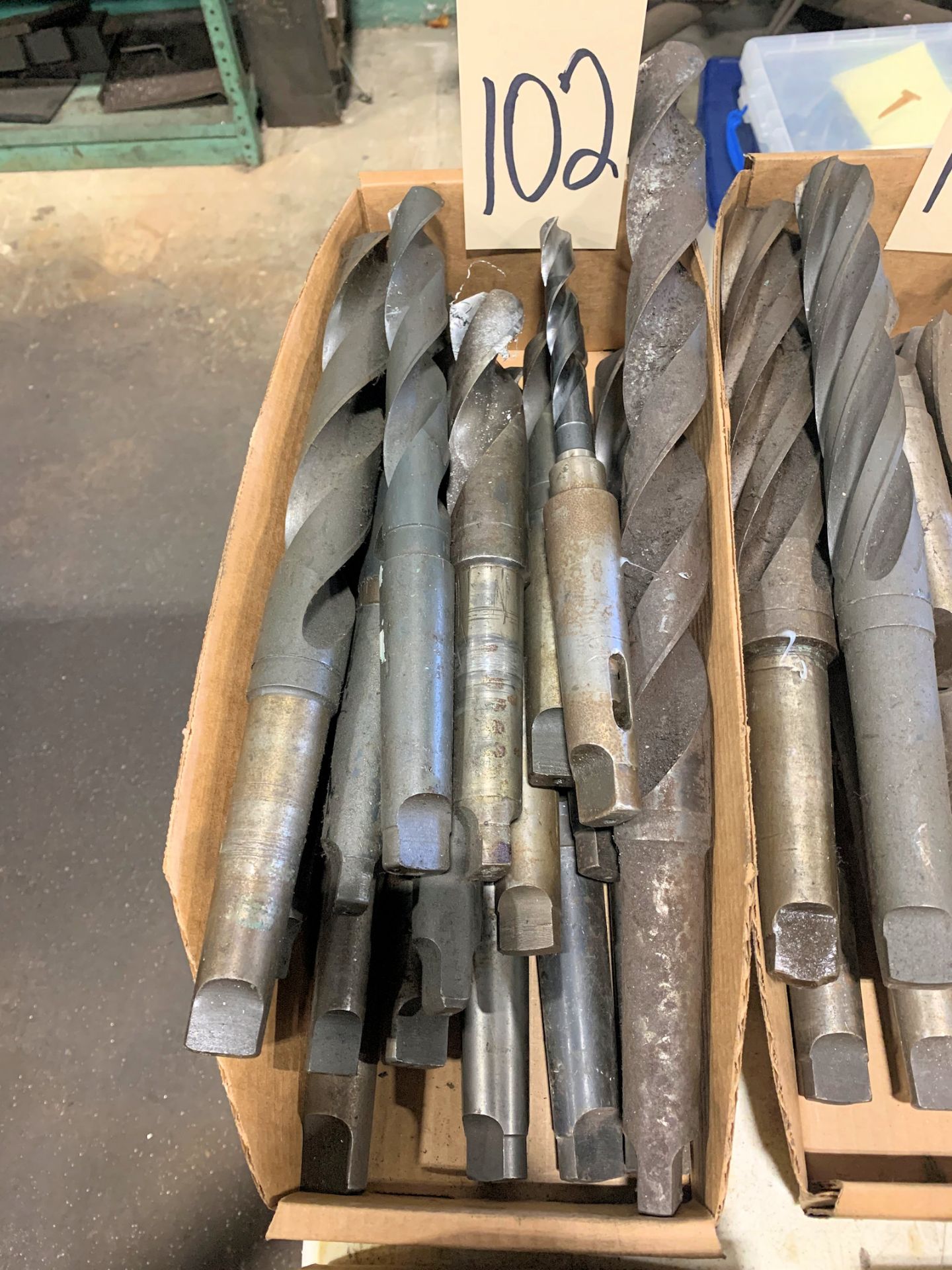 Lot-Taper Shank Drills in (1) Box